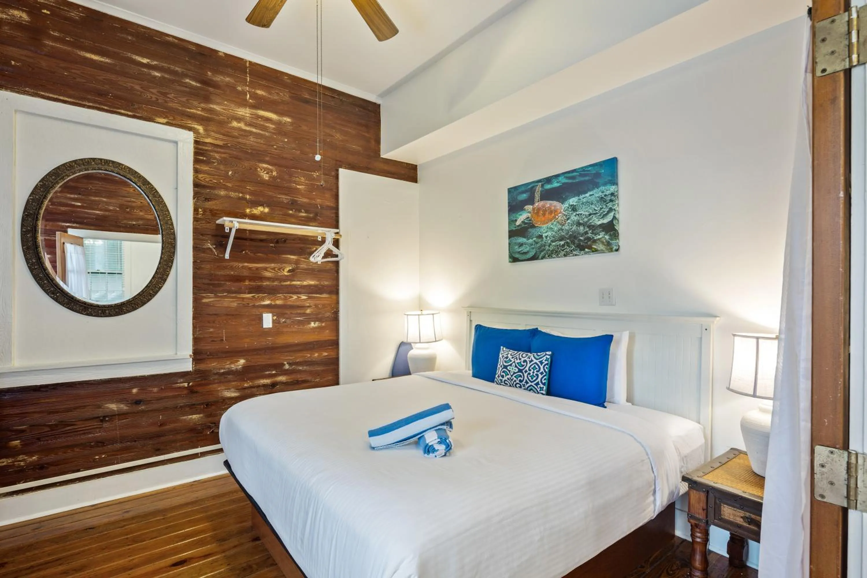 Bed in Wicker Guesthouse