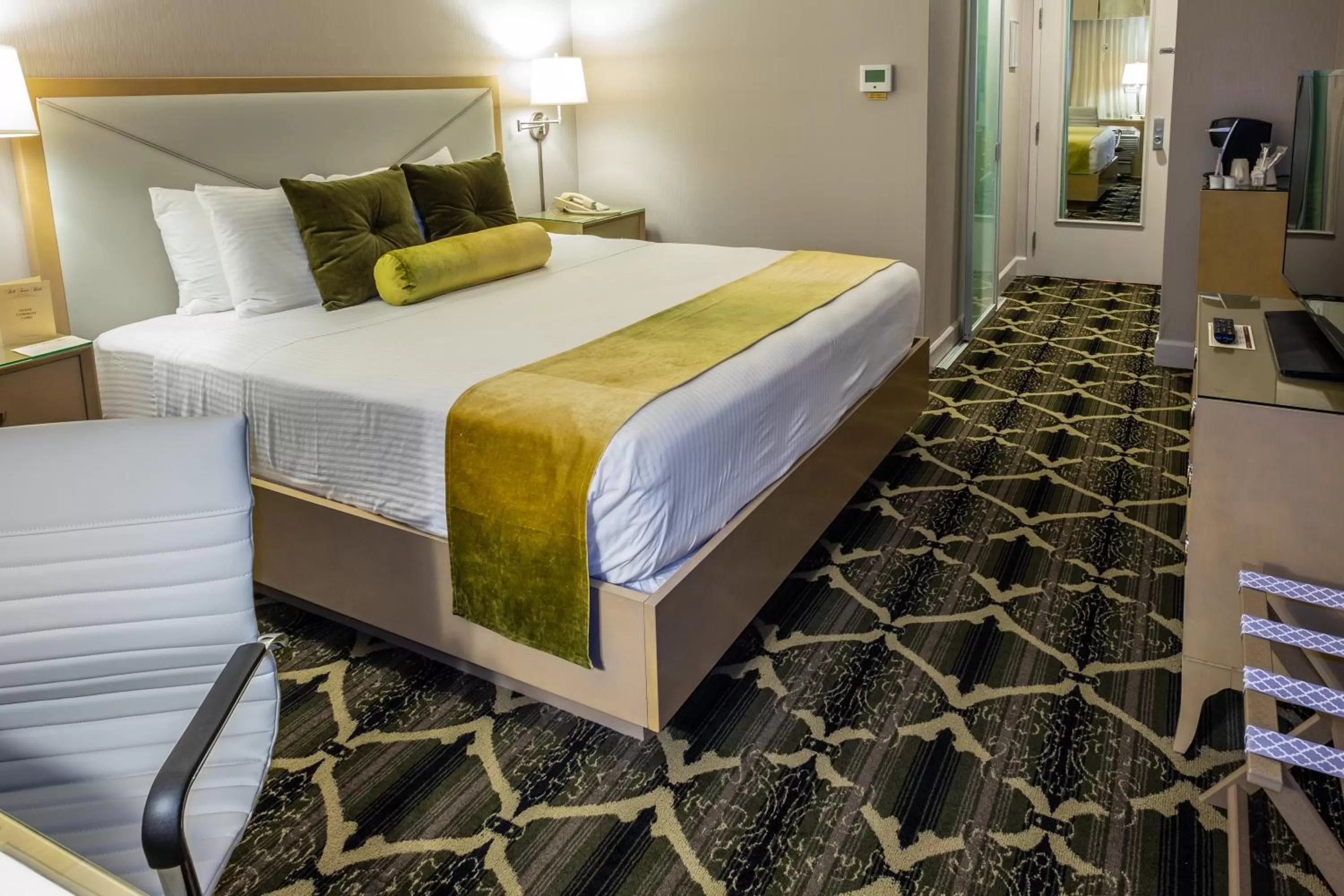 Bed in Bell Tower Hotel