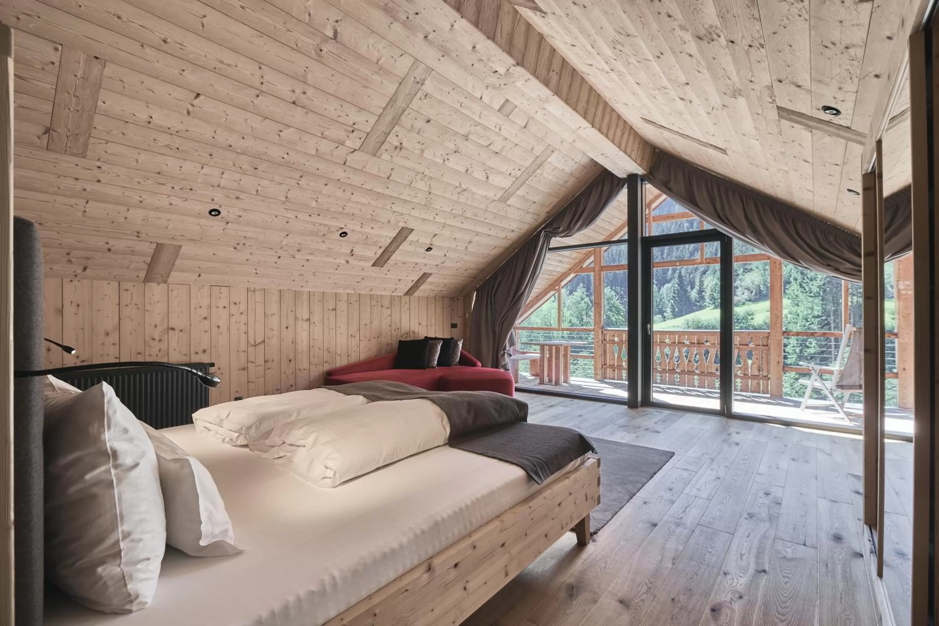 Bedroom, Bed in Tenne Lodges