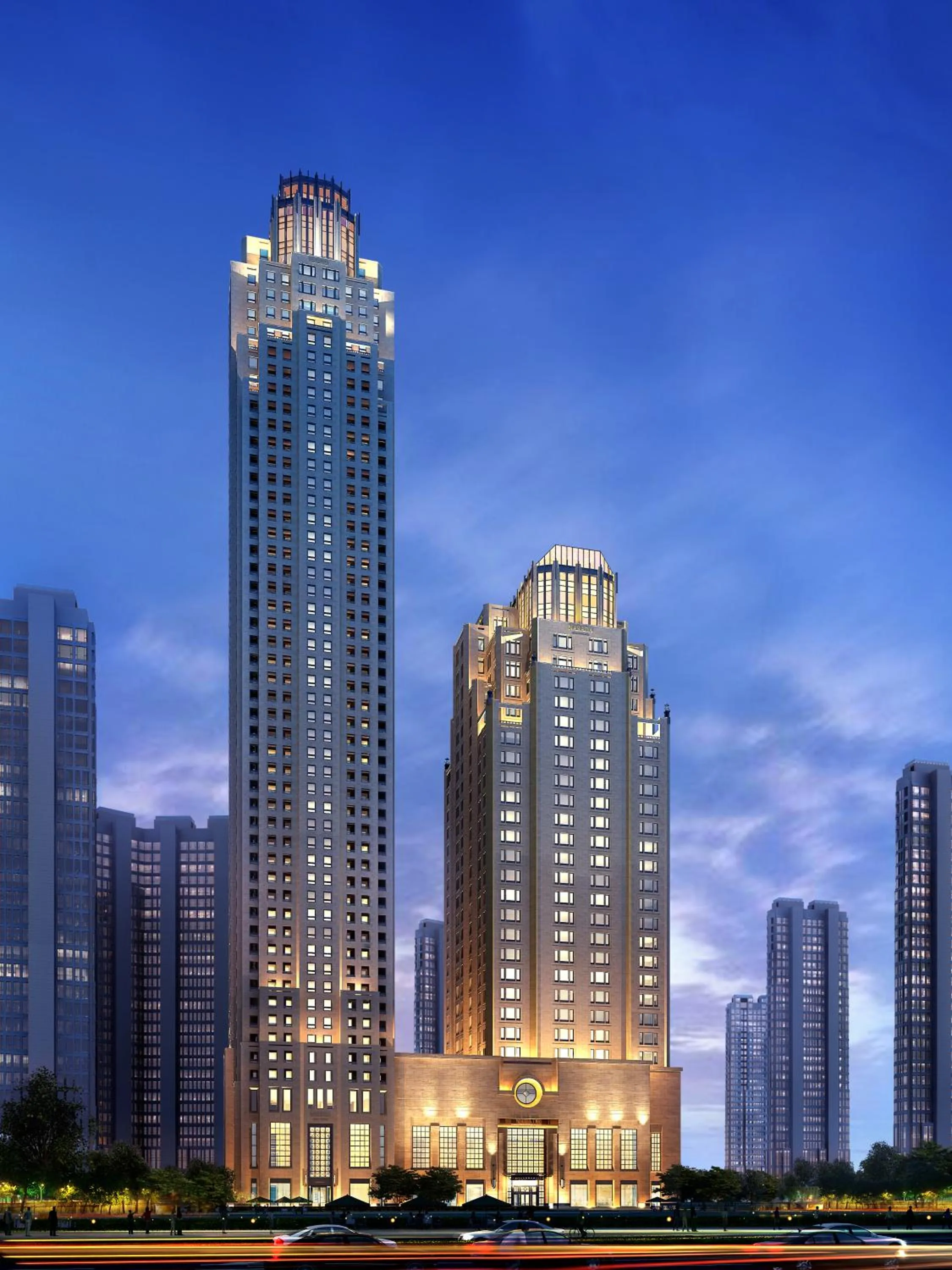 Property building in Yun Hotel Wuhan