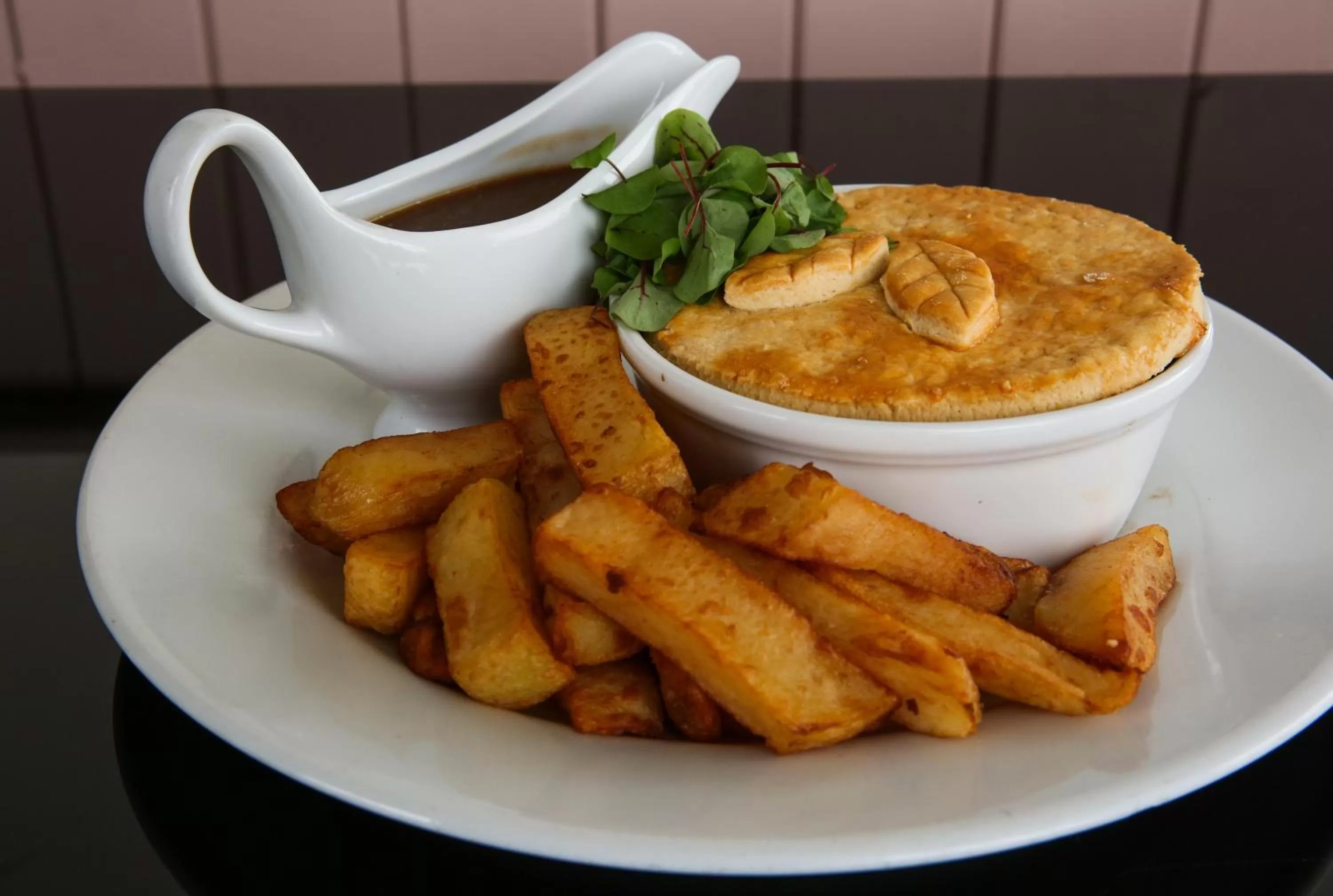 Food close-up in The White House Inn - Whitby