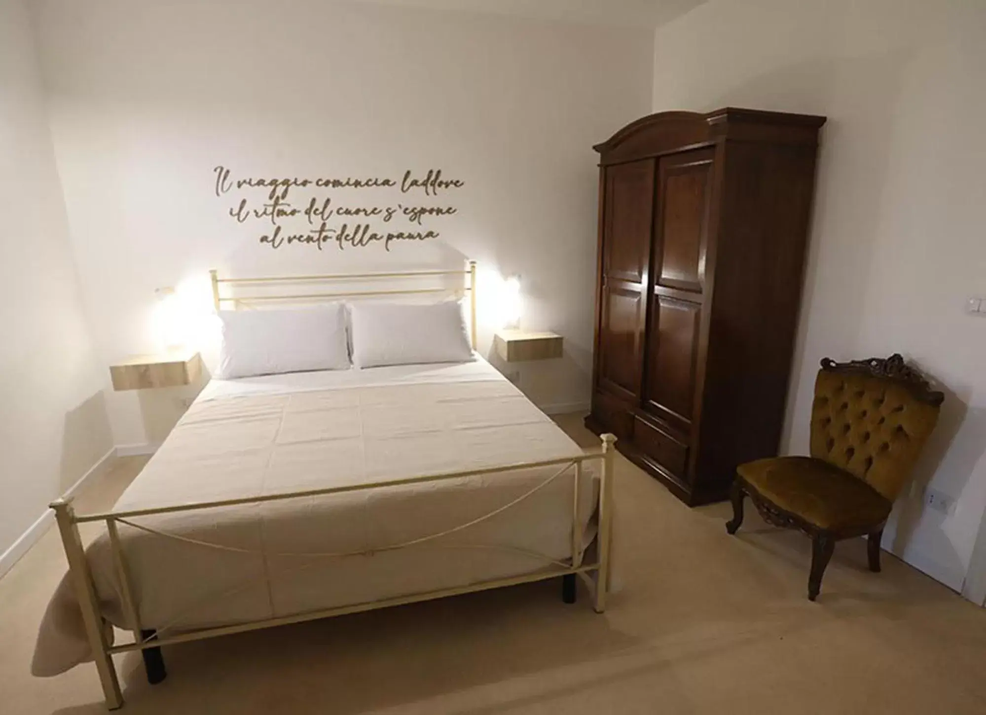 Photo of the whole room, Bed in B&b Casina Il Mandorlo