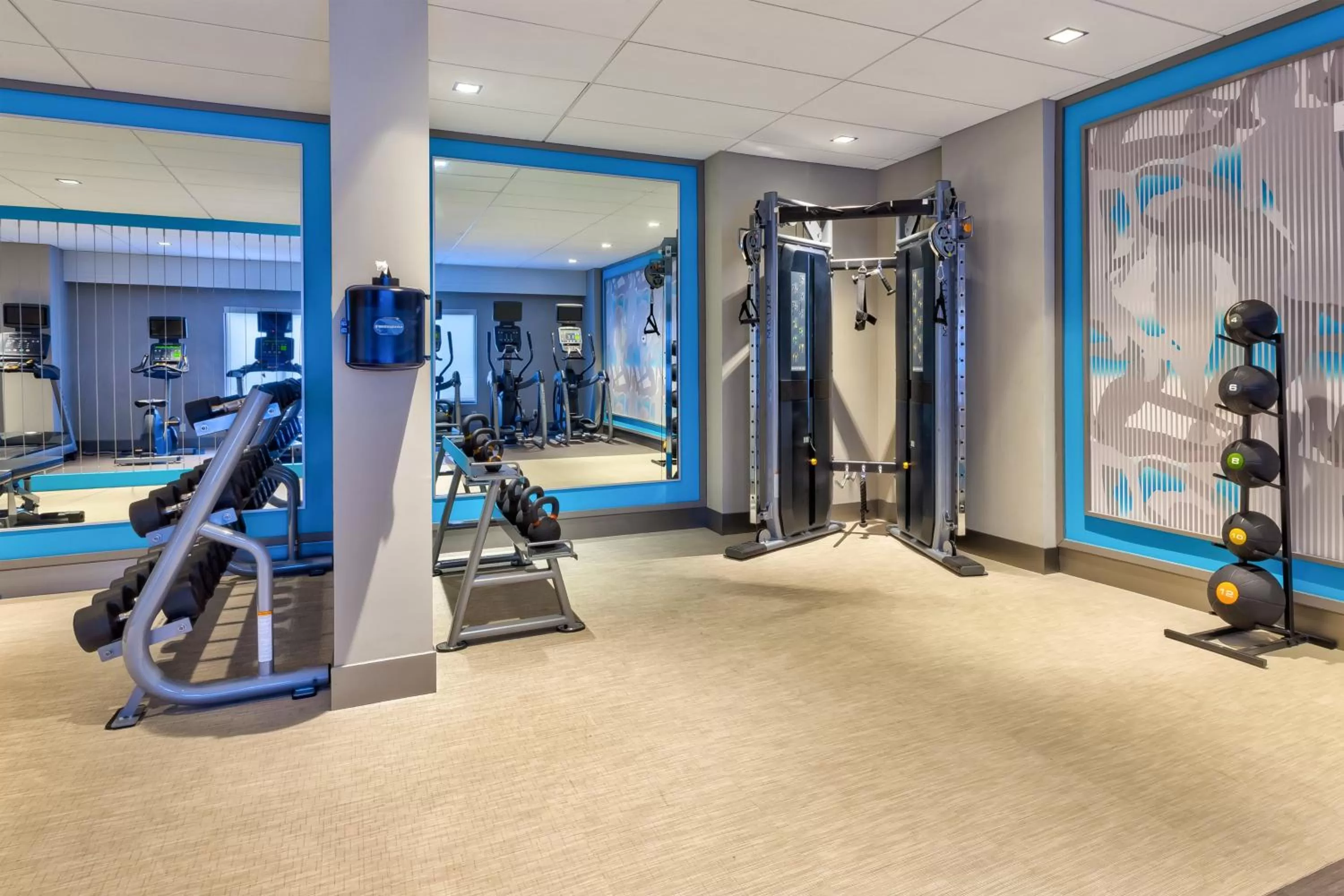 Fitness centre/facilities in Crowne Plaza Dulles Airport by IHG