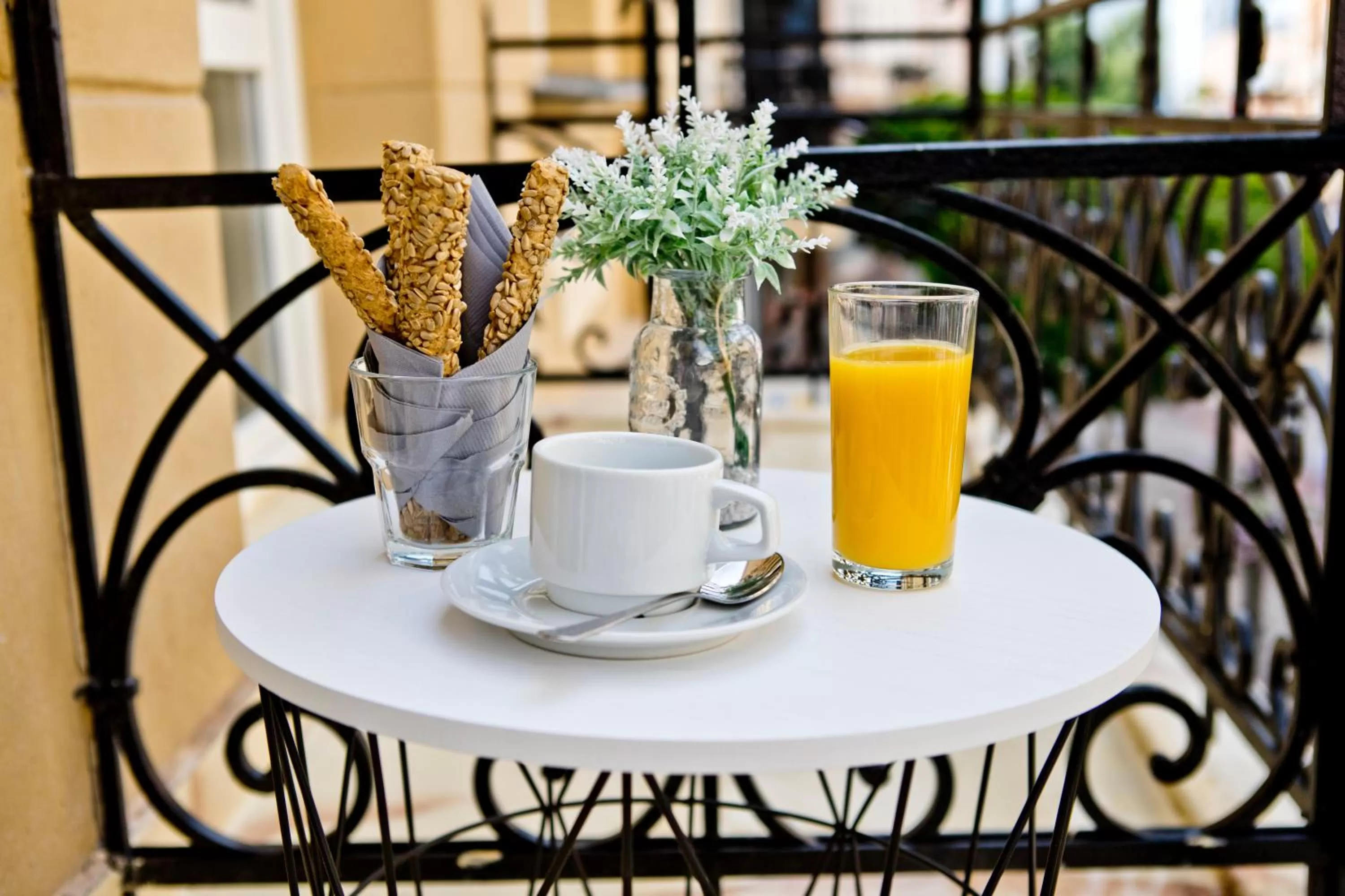 Balcony/Terrace in Plovdiv City Center Hotel