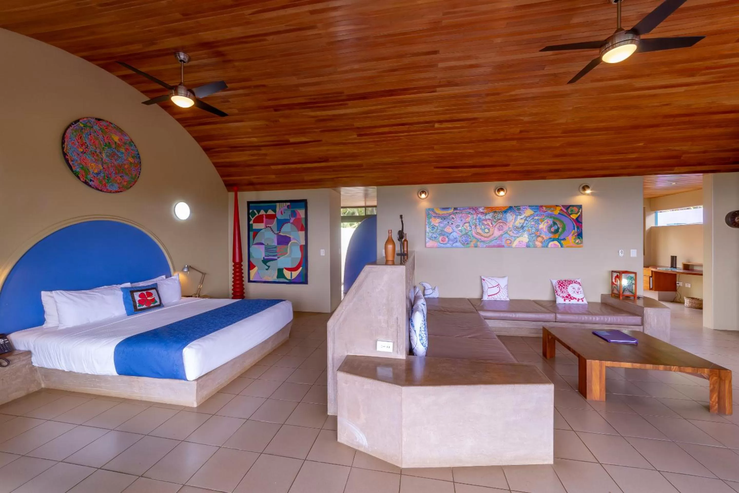 Living room, Bed in Xandari Resort & Spa
