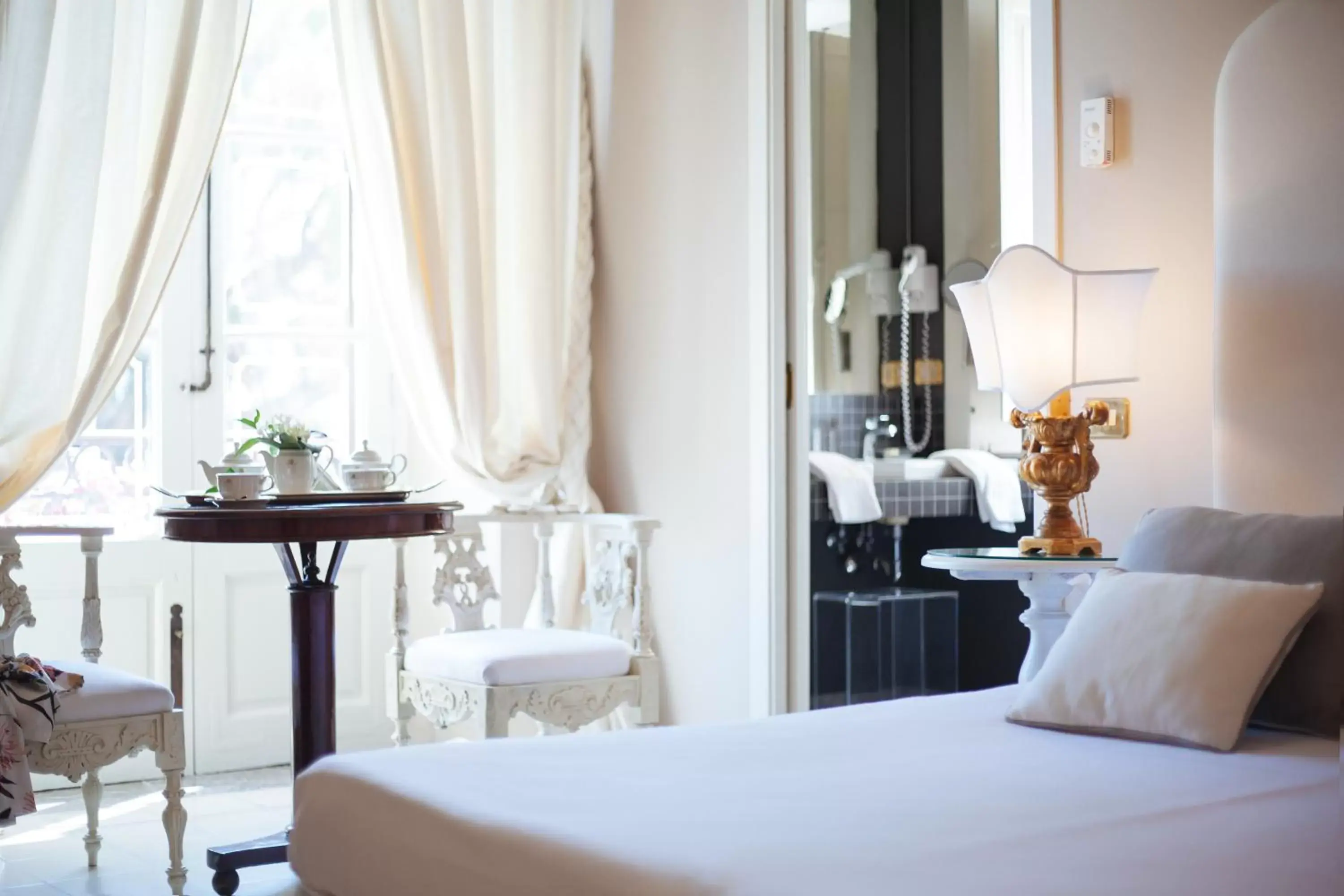 Bed in Hotel Villa Taormina Bed in Hotel Villa Taormina