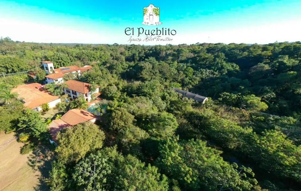 Bird's eye view in El Pueblito Iguazú