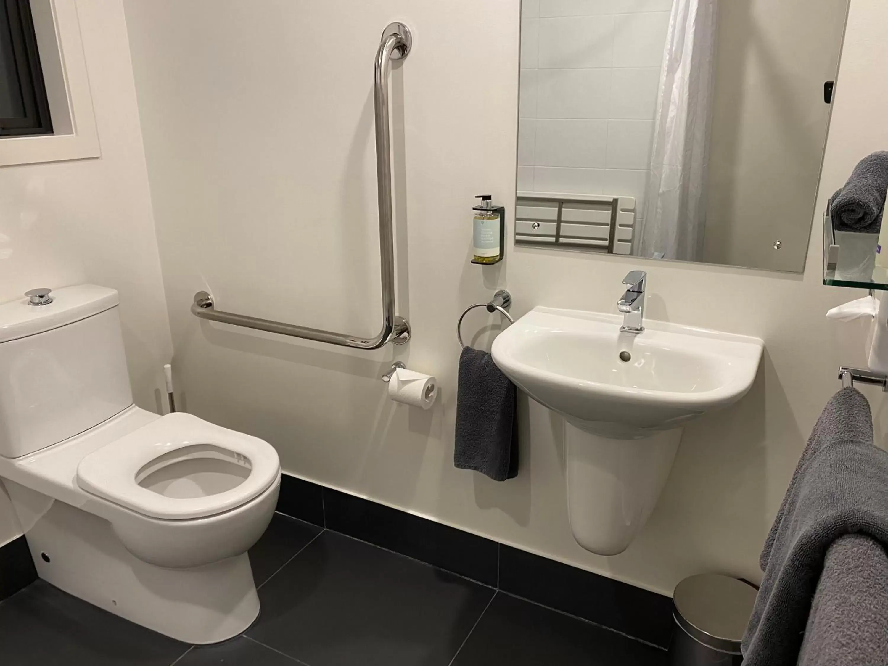 Bathroom in ASURE Townsman Motor Lodge
