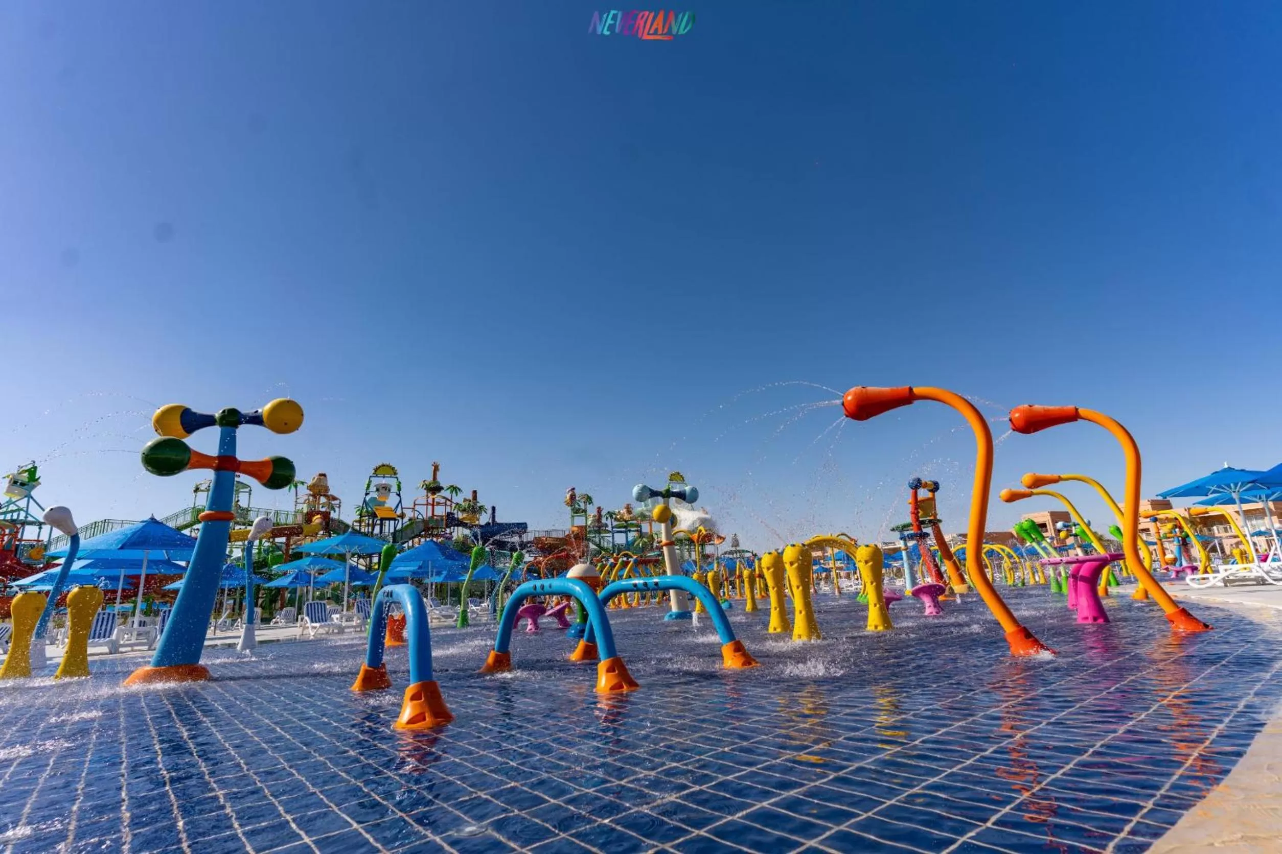 Aqua park in Neverland City Hurghada - Pickalbatros