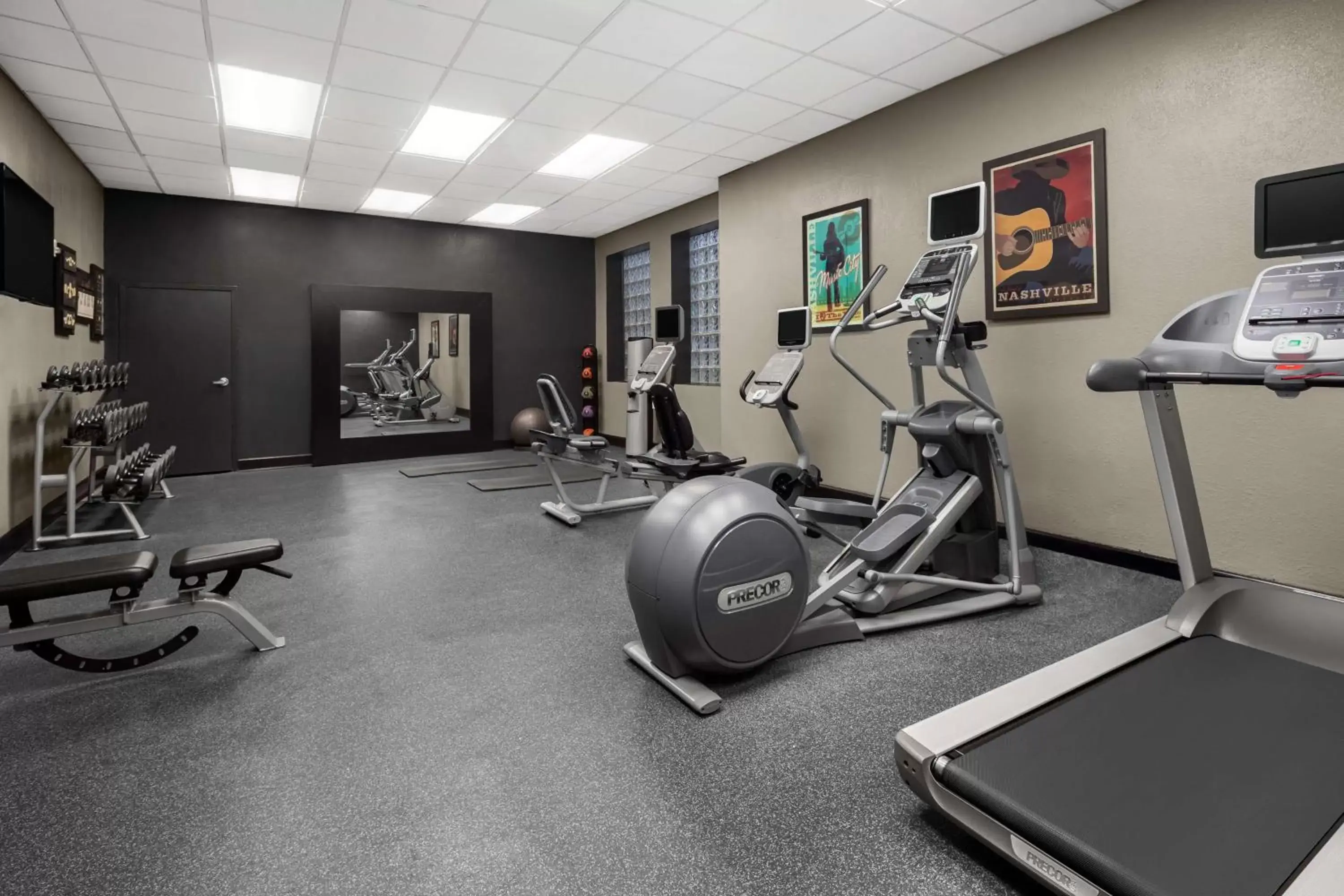 Fitness centre/facilities, Fitness Center/Facilities in Homewood Suites by Hilton Nashville Downtown