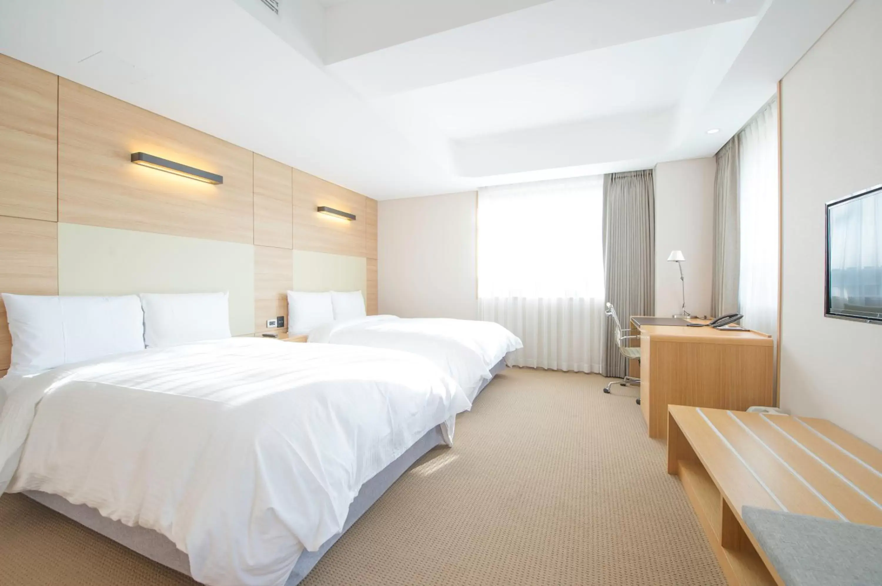 Property building, Bed in Acube Hotel Dongdaemun