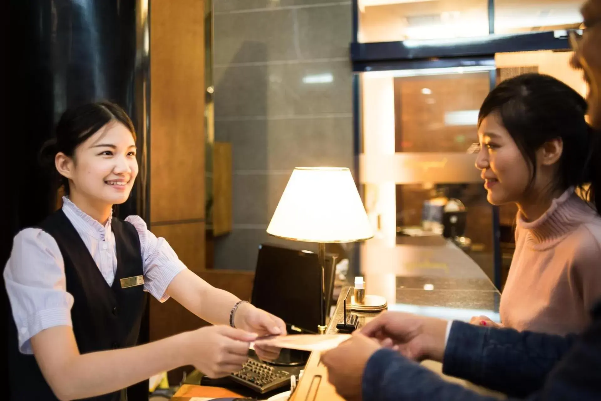 Lobby or reception, Staff in Hotel Tainan