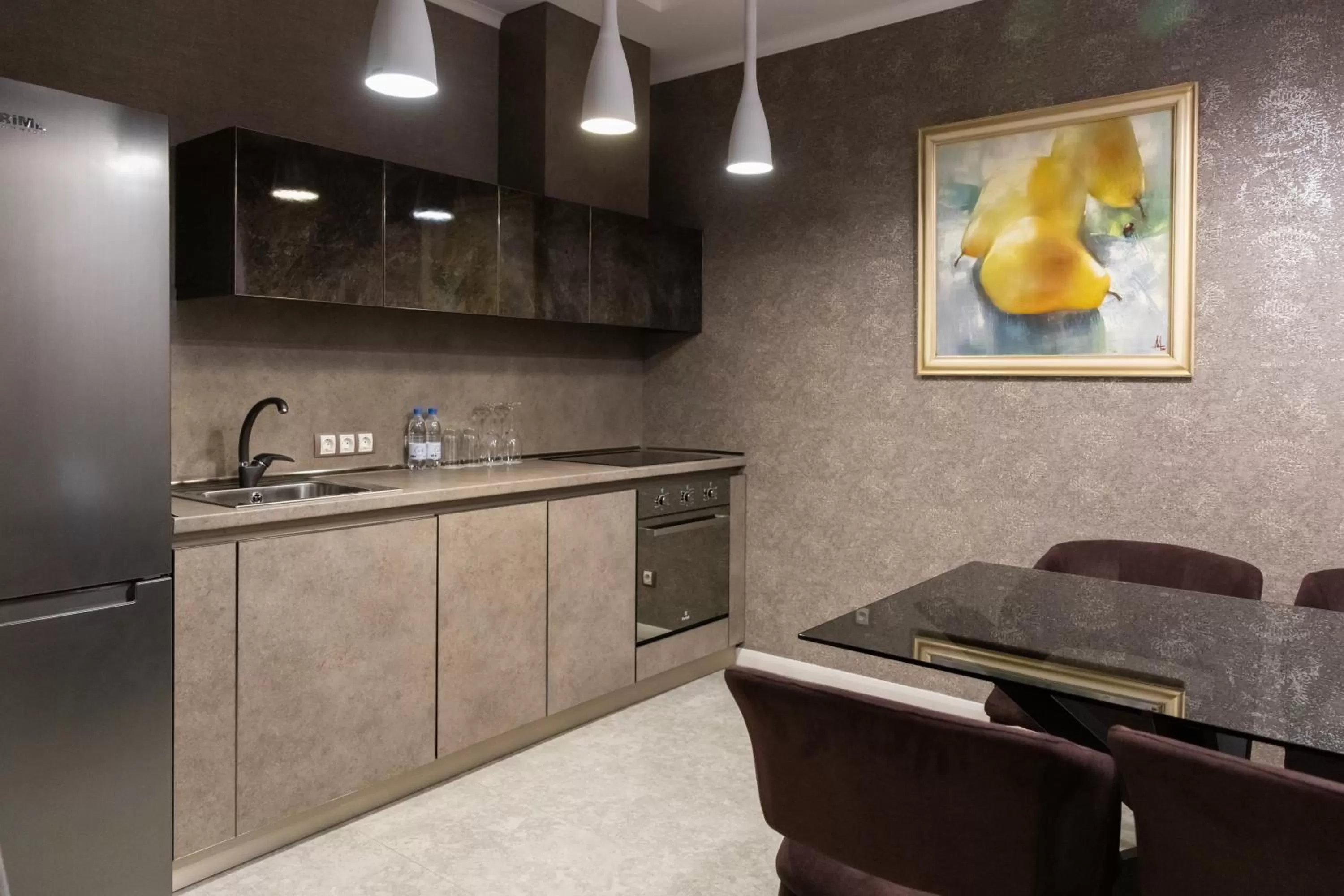 Kitchen or kitchenette in Hotel "Mandarin Clubhouse"