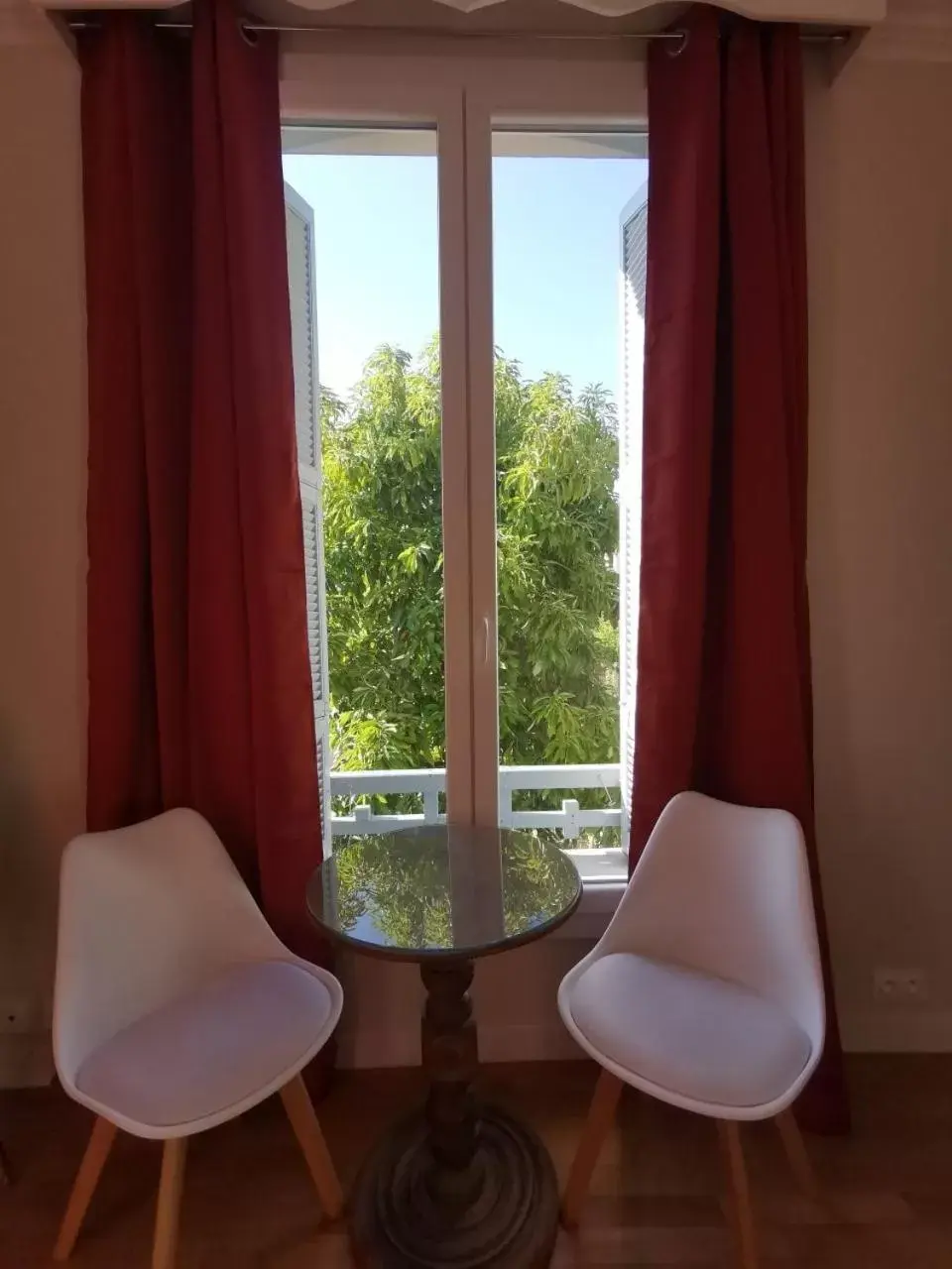 Garden view, Seating Area in Chambre privée luxueuse Villa Monte 0ropa