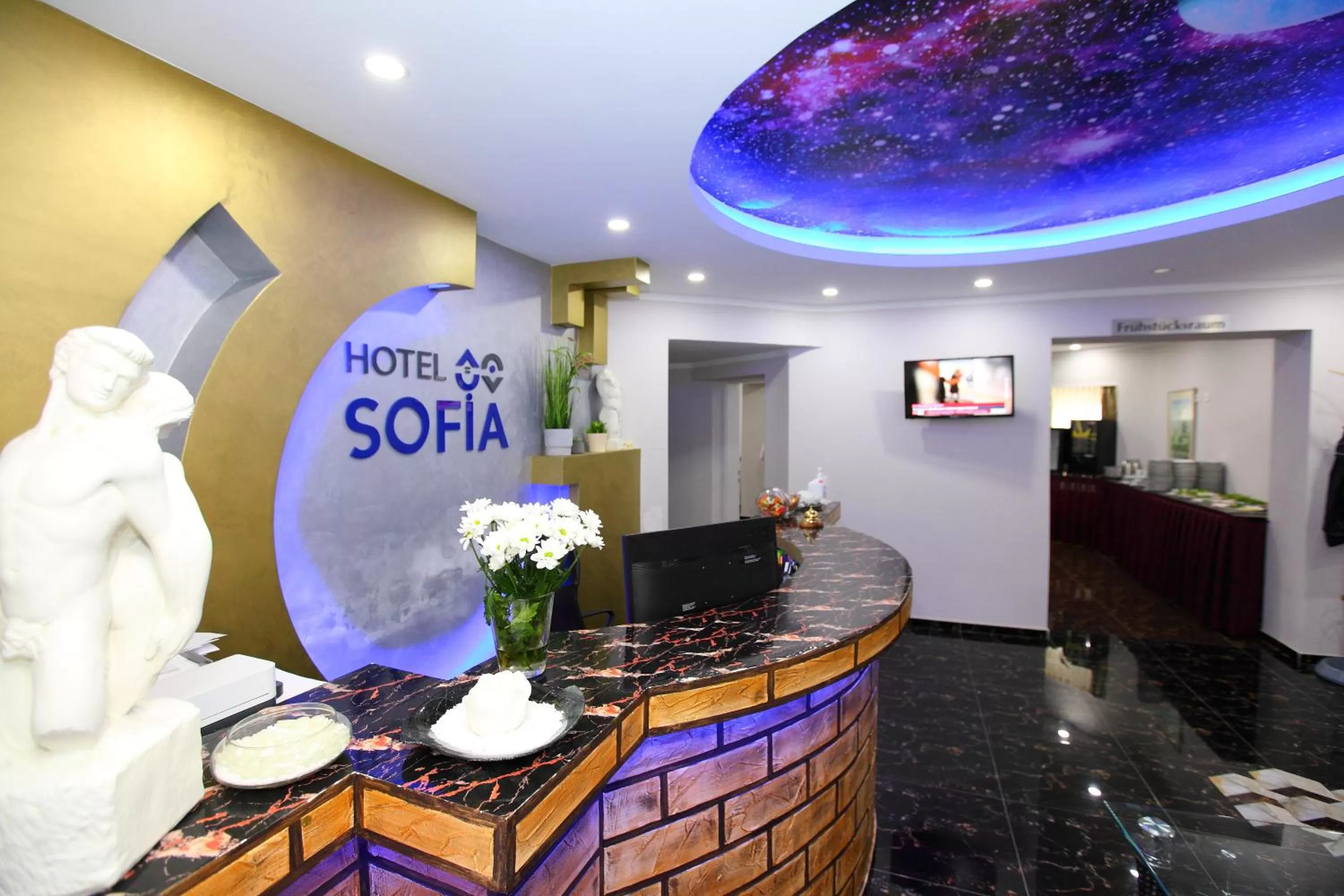 Lobby or reception in Hotel Sofia