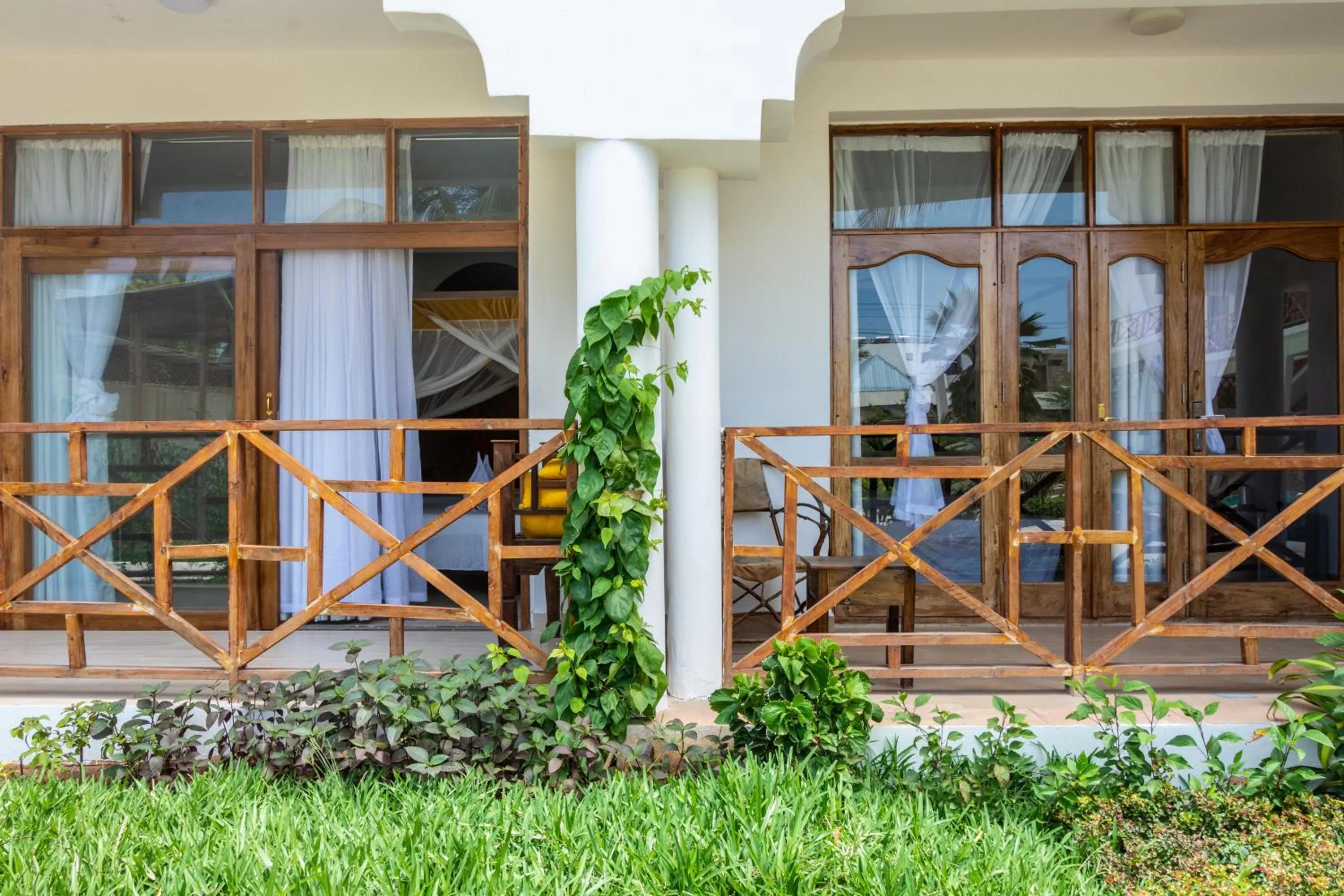 Balcony/Terrace in Nungwi Garden Boutique Hotel