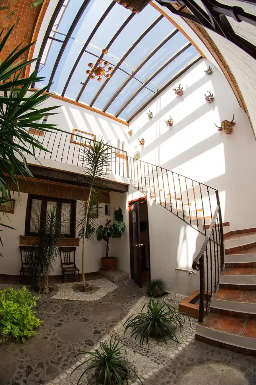 Patio in Hotel Mesón de los Remedios