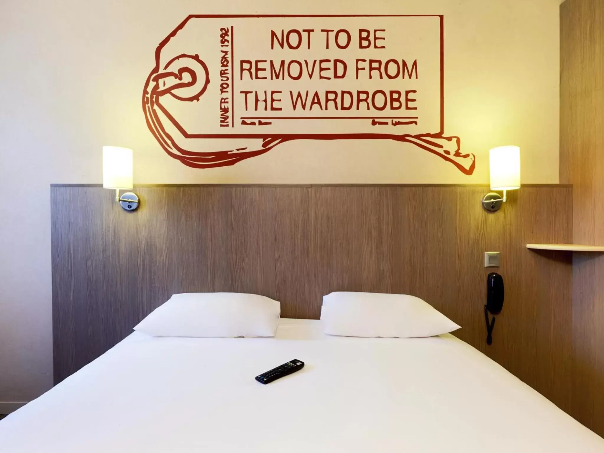 Bed in Brit Hotel Essentiel Cholet Bed in Brit Hotel Essentiel Cholet