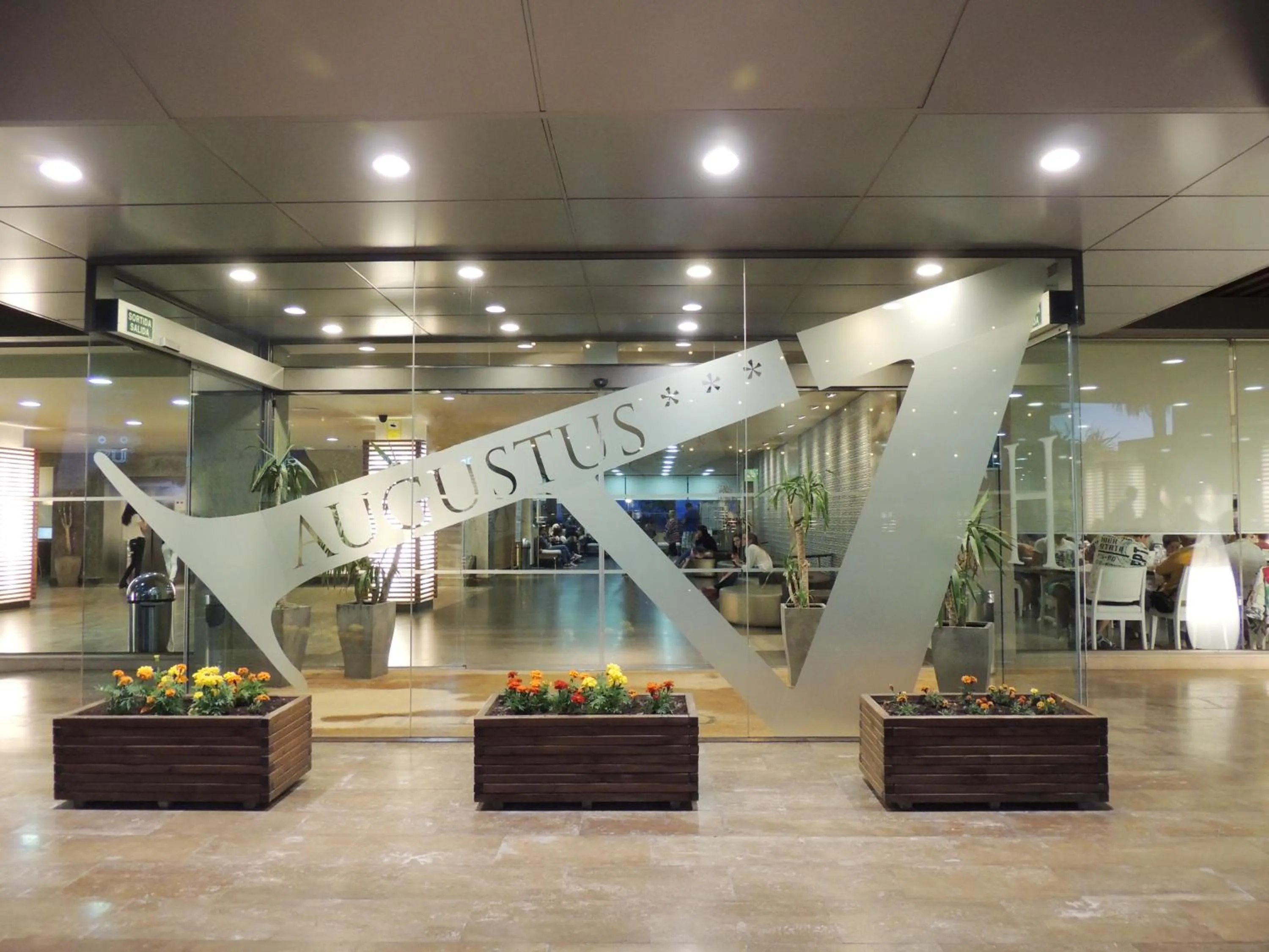 Lobby or reception in Hotel Augustus