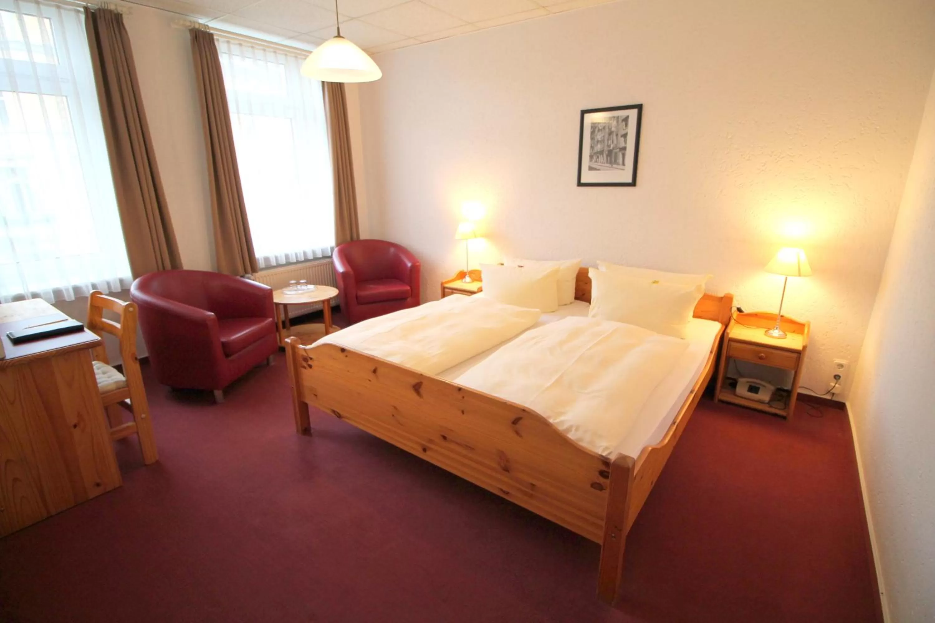 Bedroom in Hotel Burgk