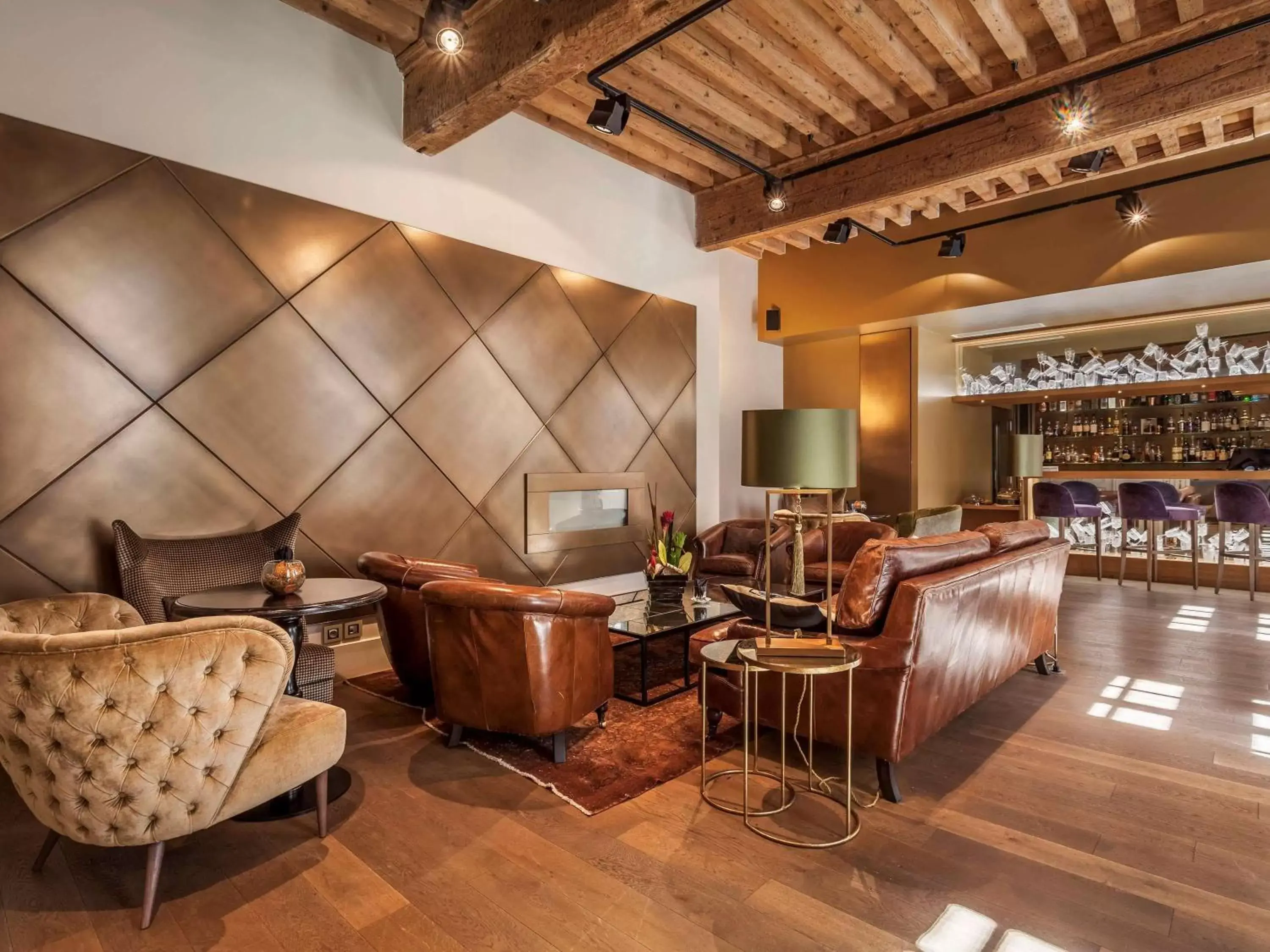 Lounge or bar, Lounge/Bar in La Cour des Consuls Hotel and Spa Toulouse - MGallery