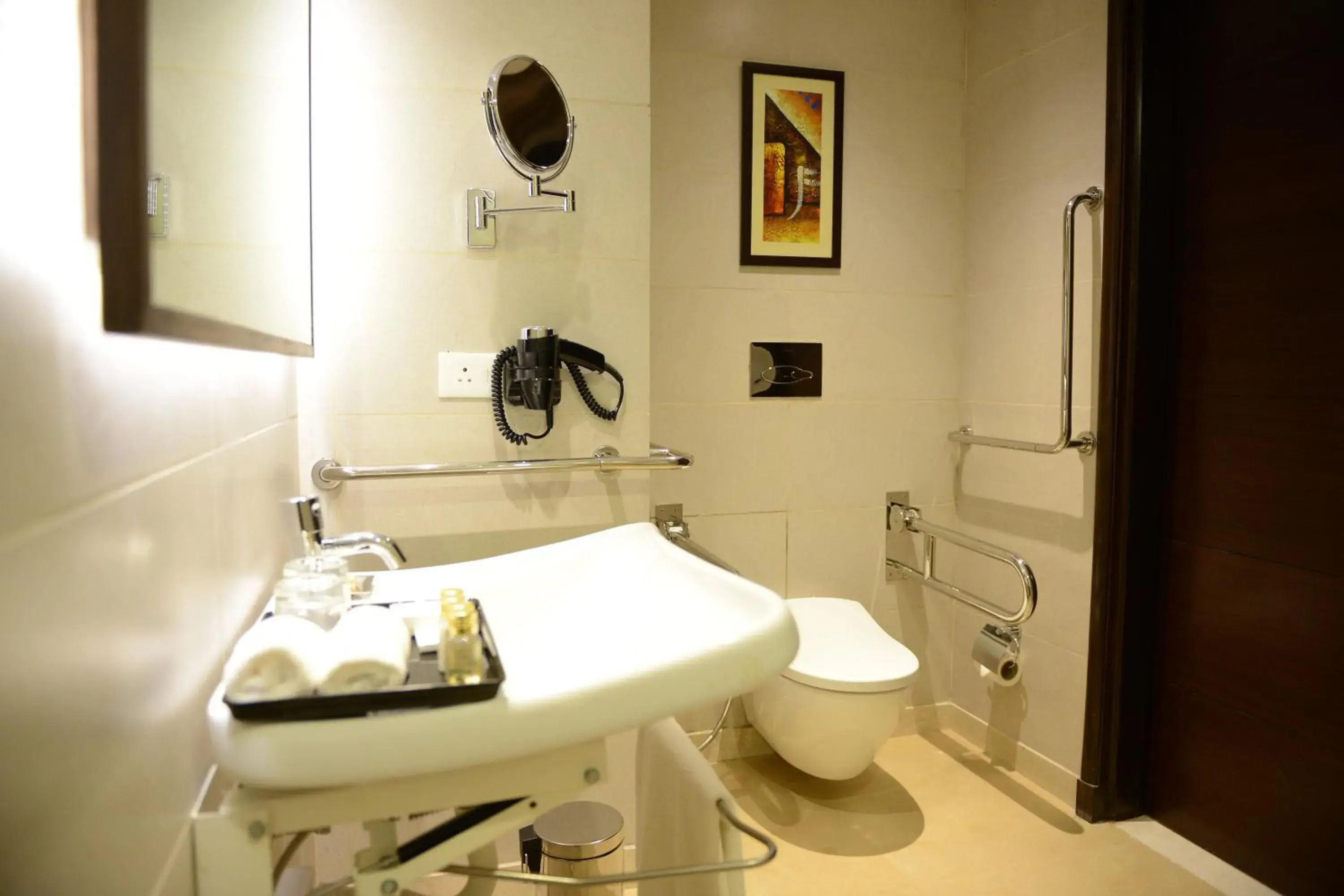 Bathroom in Country Inn & Suites by Radisson, Gurugram Sohna Road