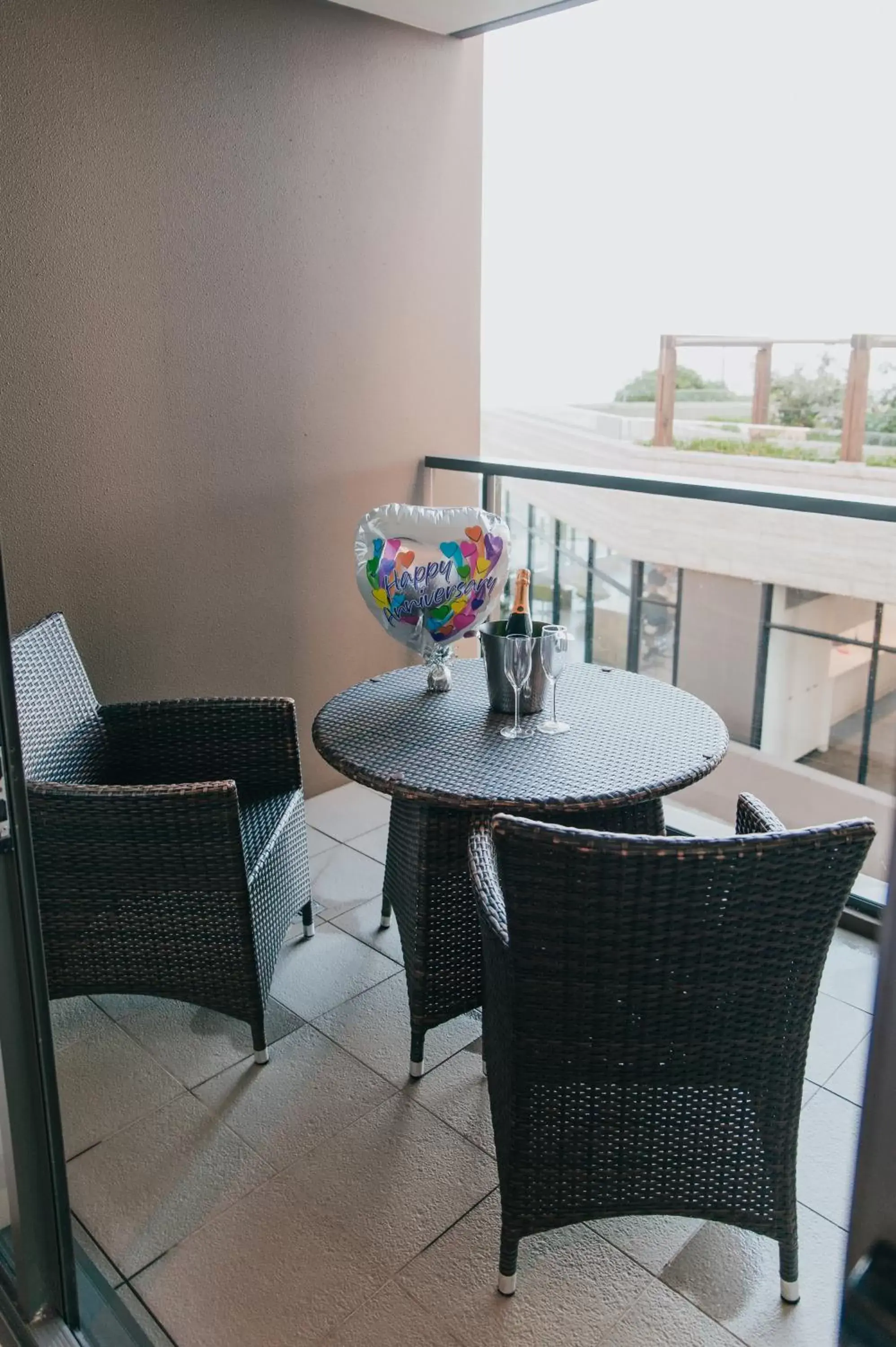 Patio, Balcony/Terrace in Novotel Newcastle Beach