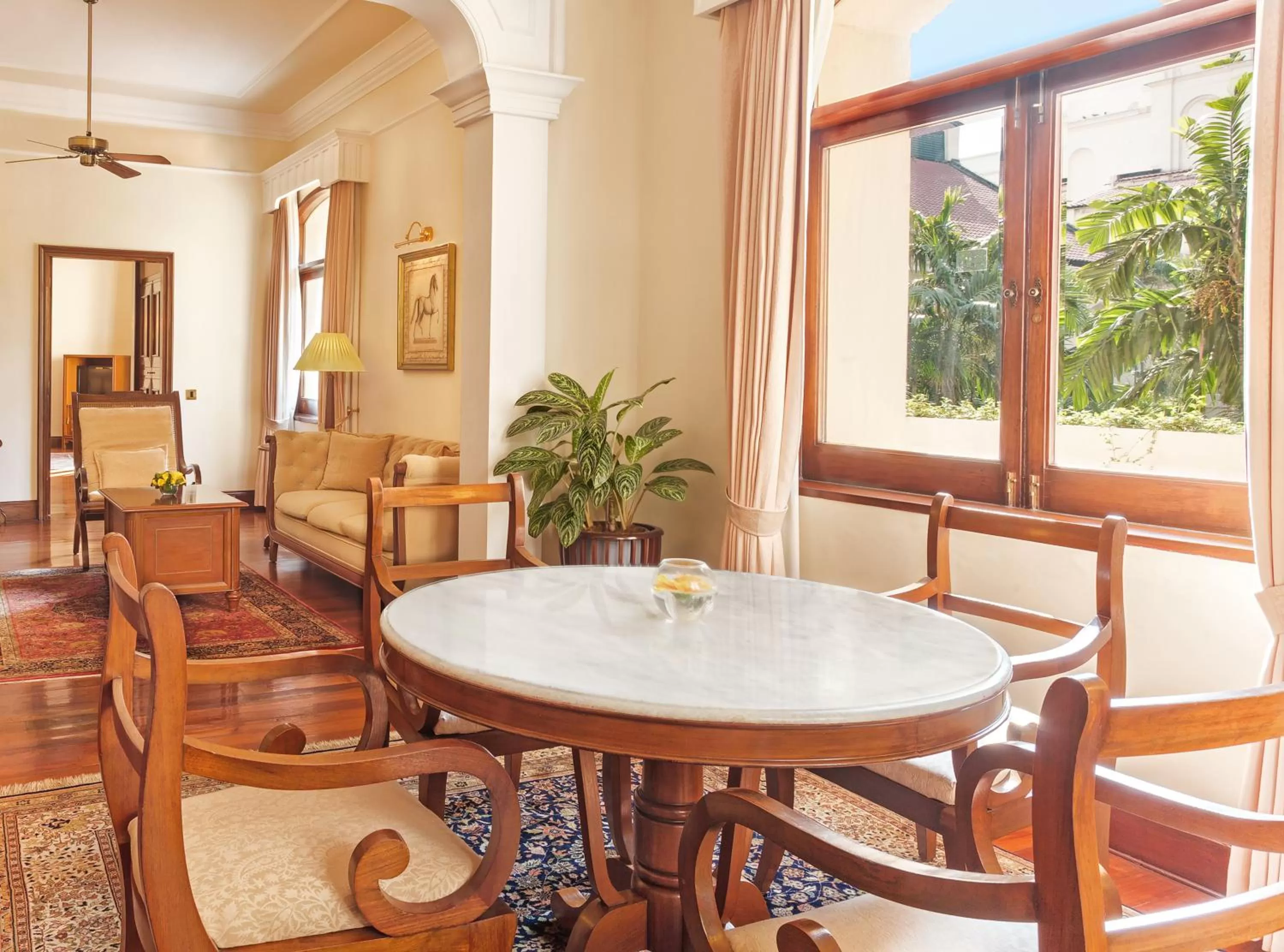 Living room in The Oberoi Grand Kolkata