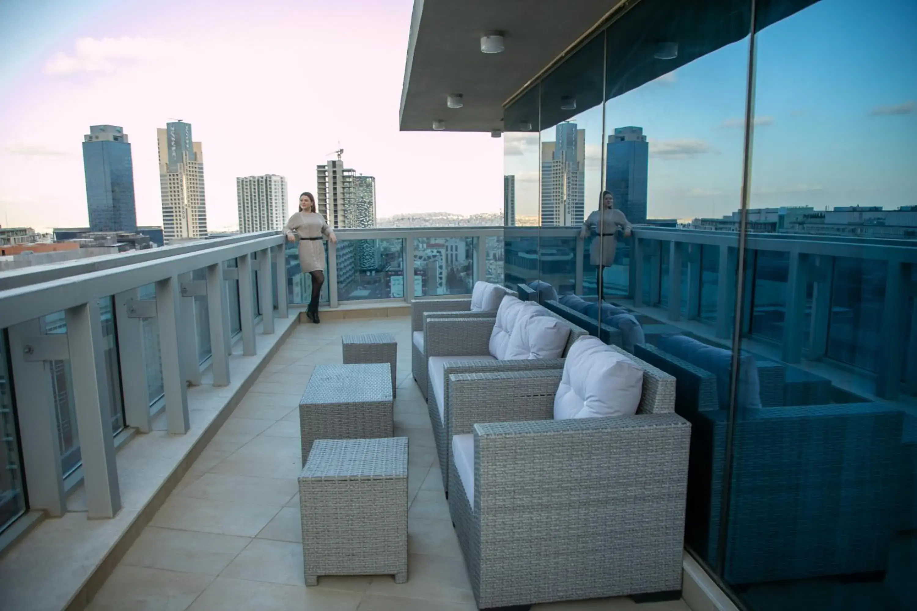 Balcony/Terrace in Coral Tower Hotel