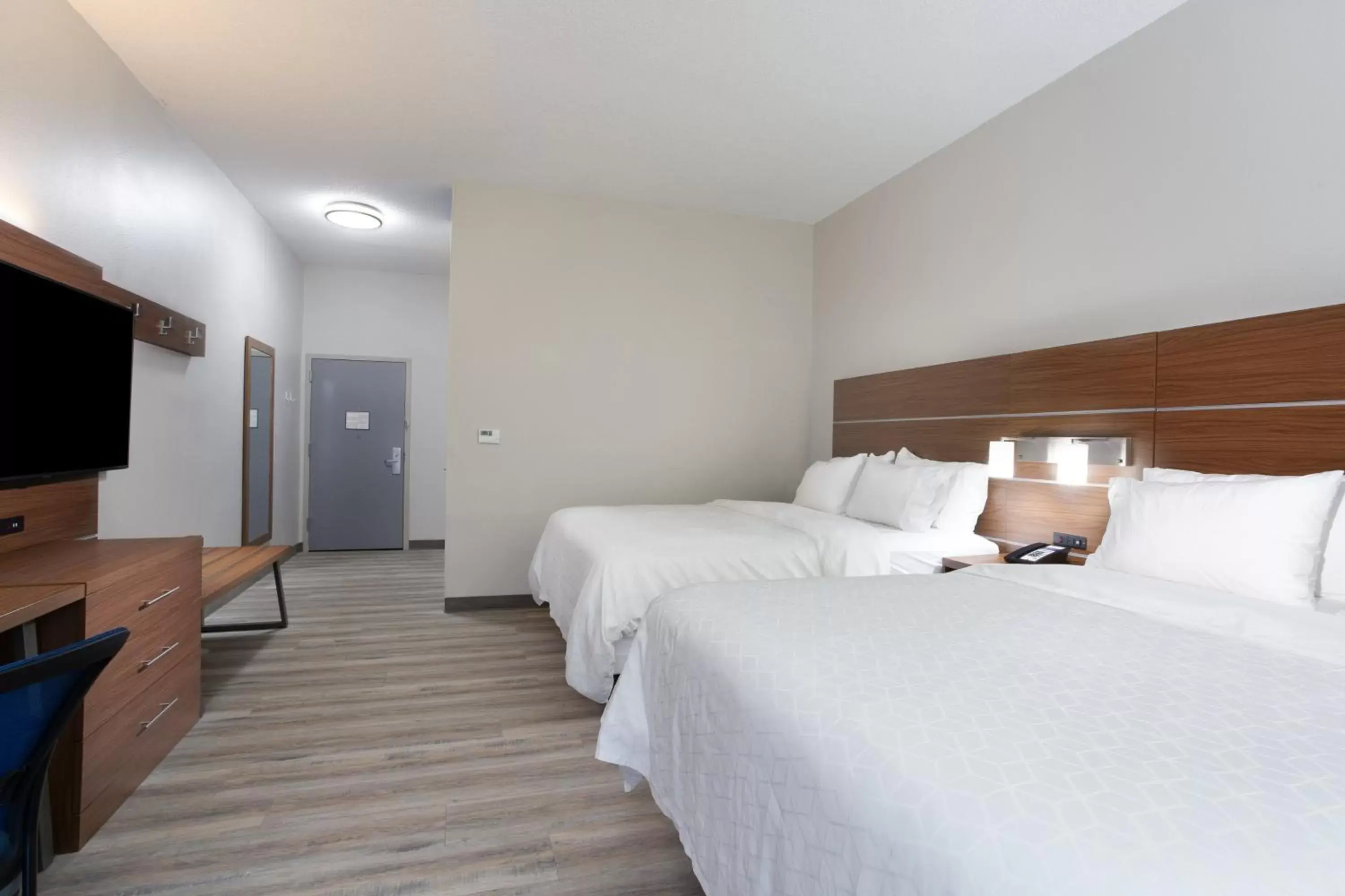 Queen Room with Two Queen Beds and Accessible Roll-In Shower - Non-Smoking in Holiday Inn Express & Suites - Morehead City, an IHG Hotel