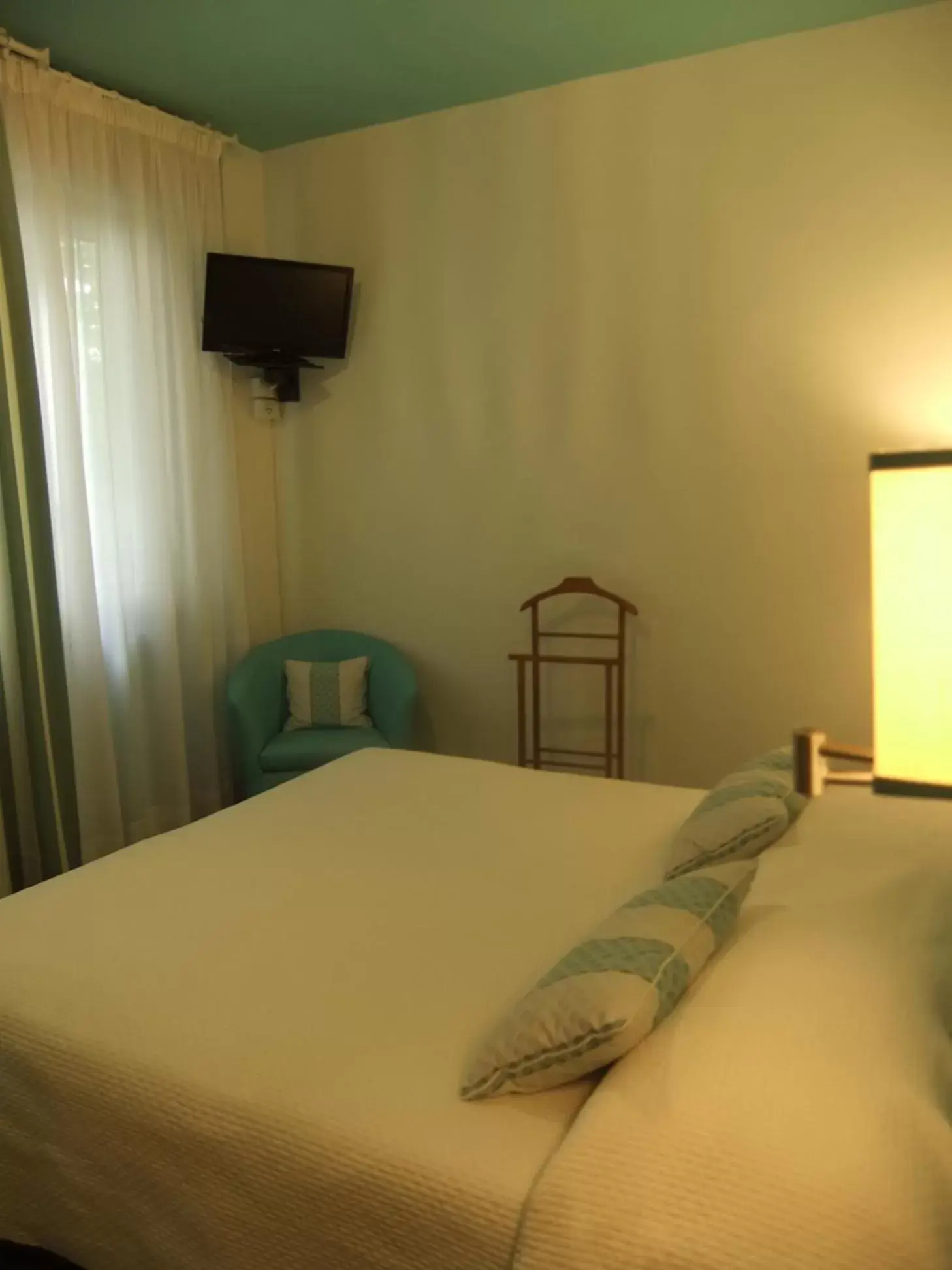 Bed in Hotel Giulio Cesare