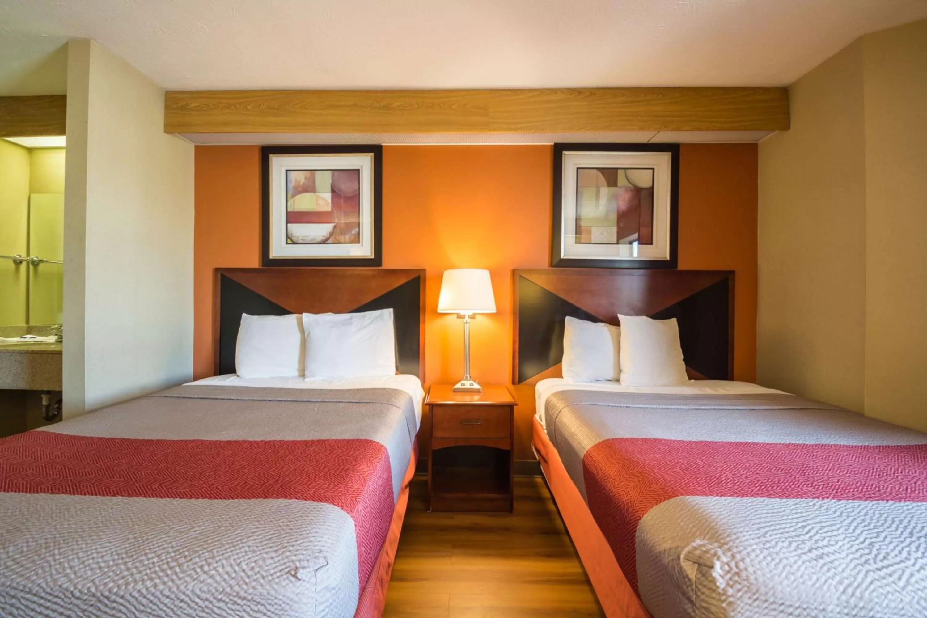 Photo of the whole room, Bed in Motel 6-Indianapolis, IN - Airport