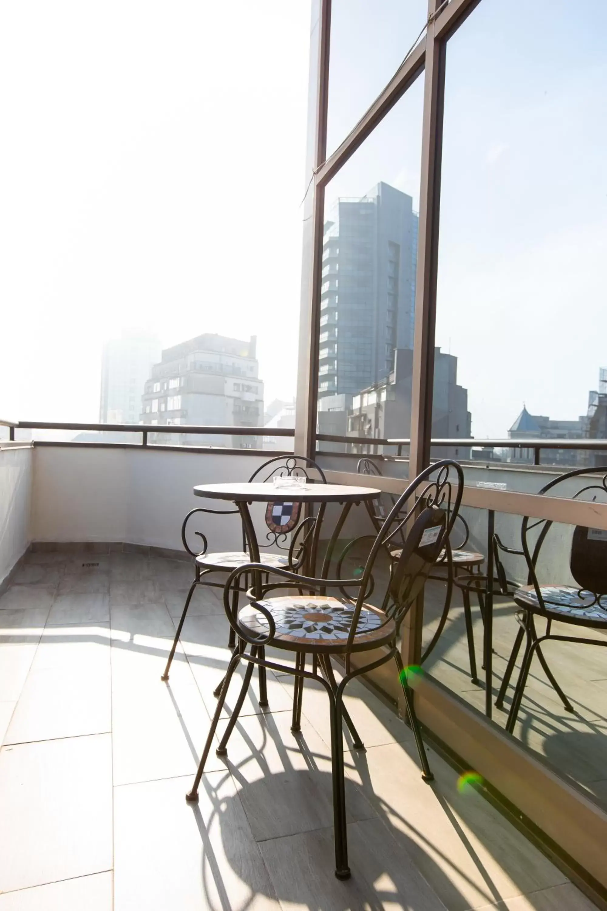 Balcony/Terrace in Hotel Duke Armeneasca - Ex Tempo