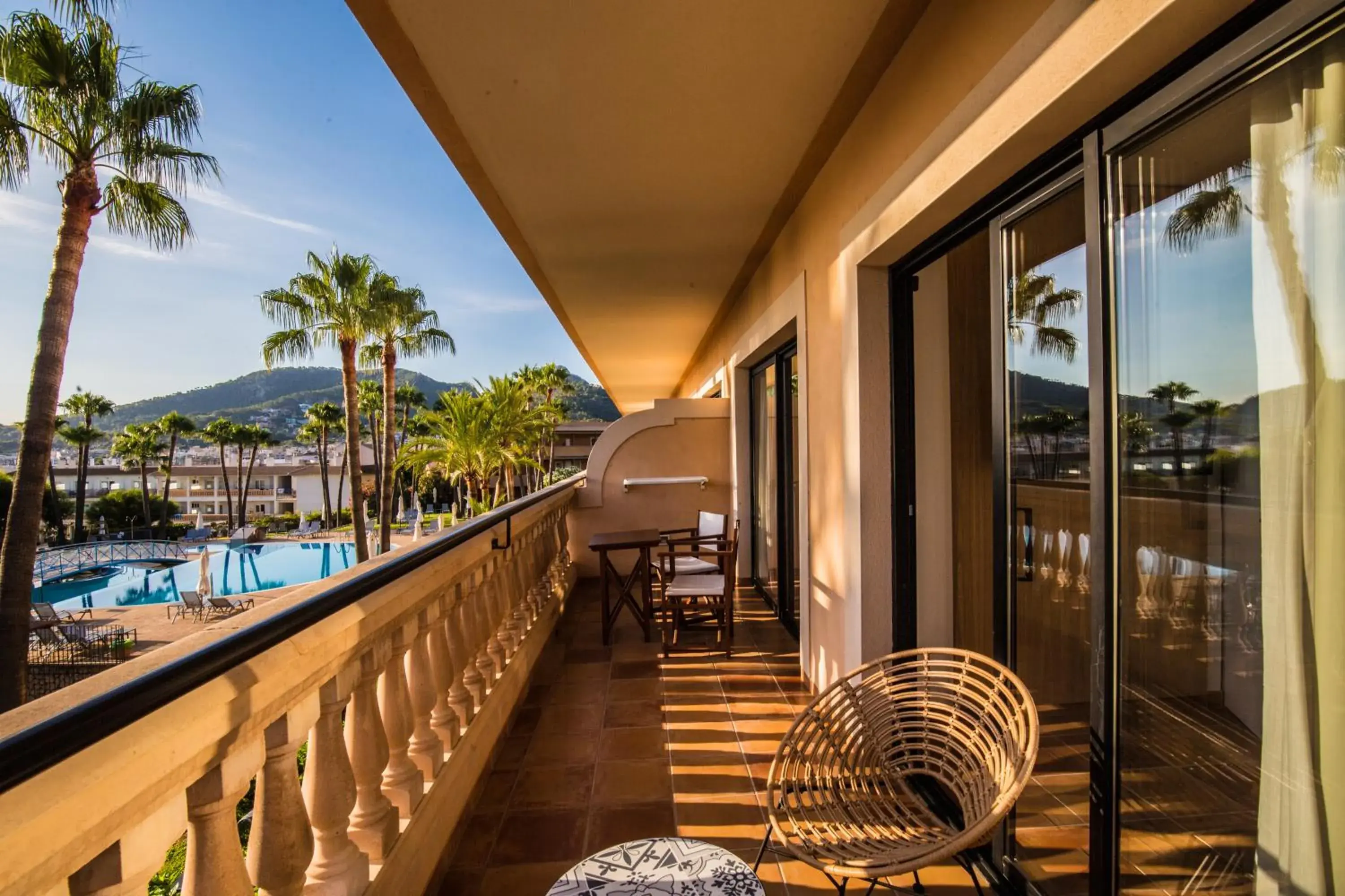 Balcony/Terrace in Mon Port Hotel & Spa