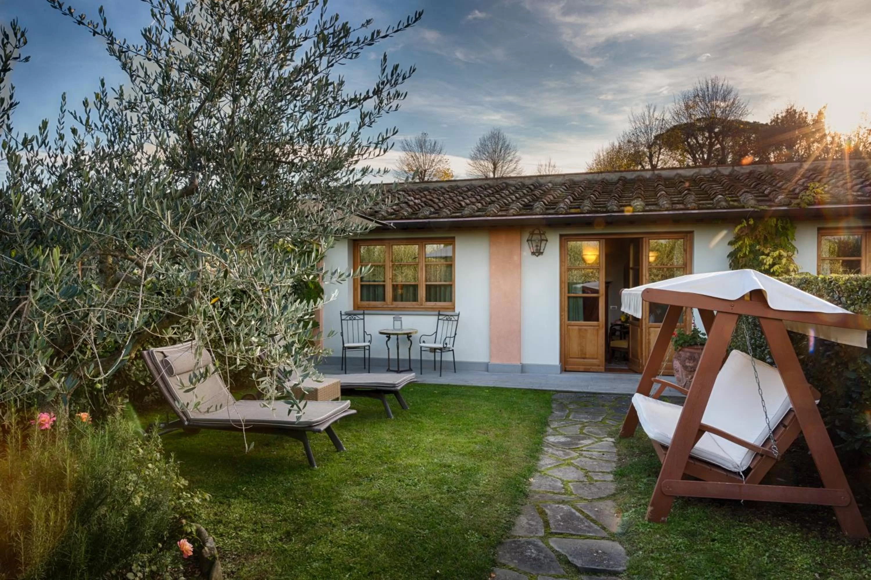 Garden in Villa Olmi Firenze