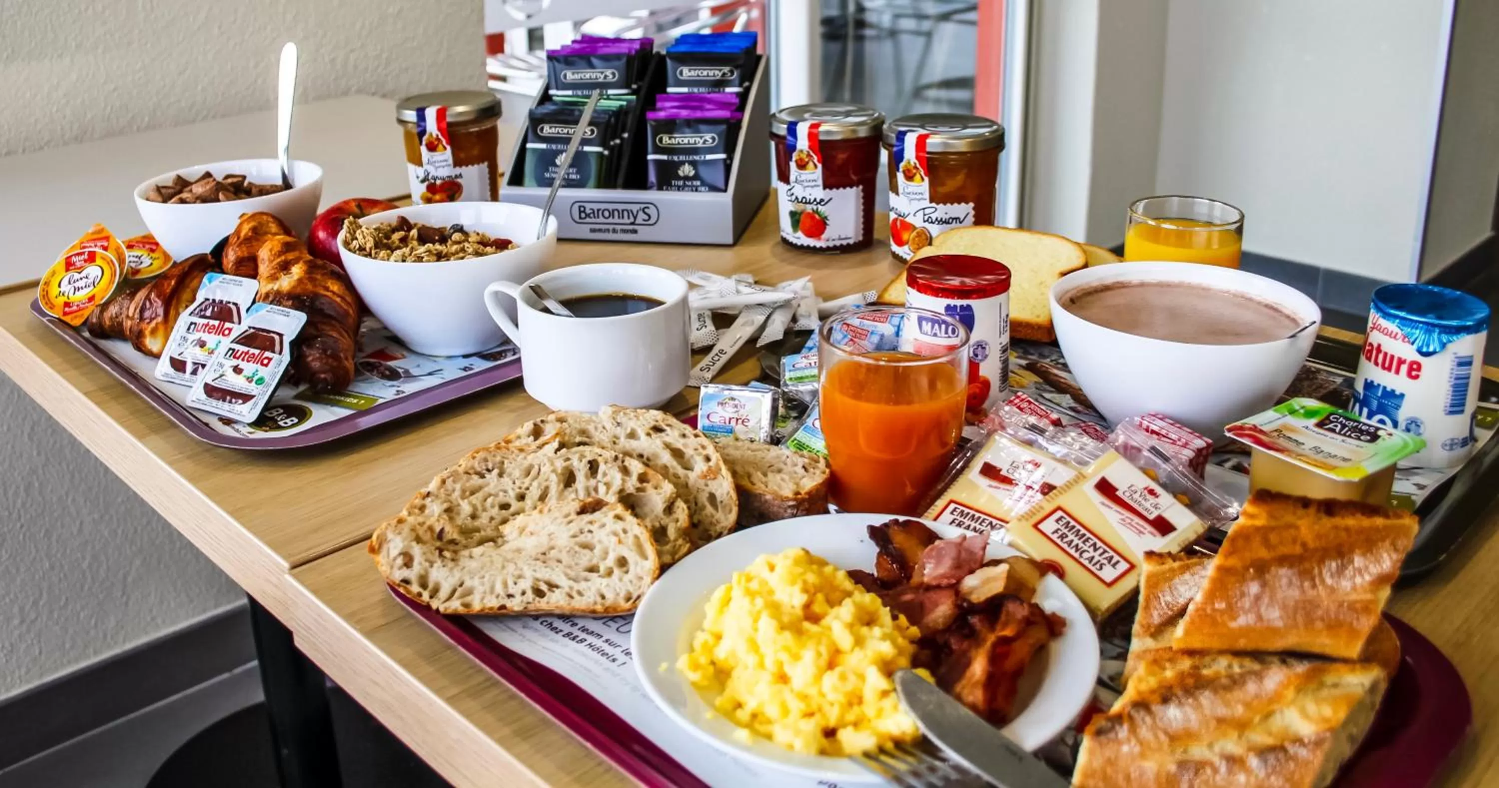 Food close-up in B&B HOTEL Valence TGV Romans