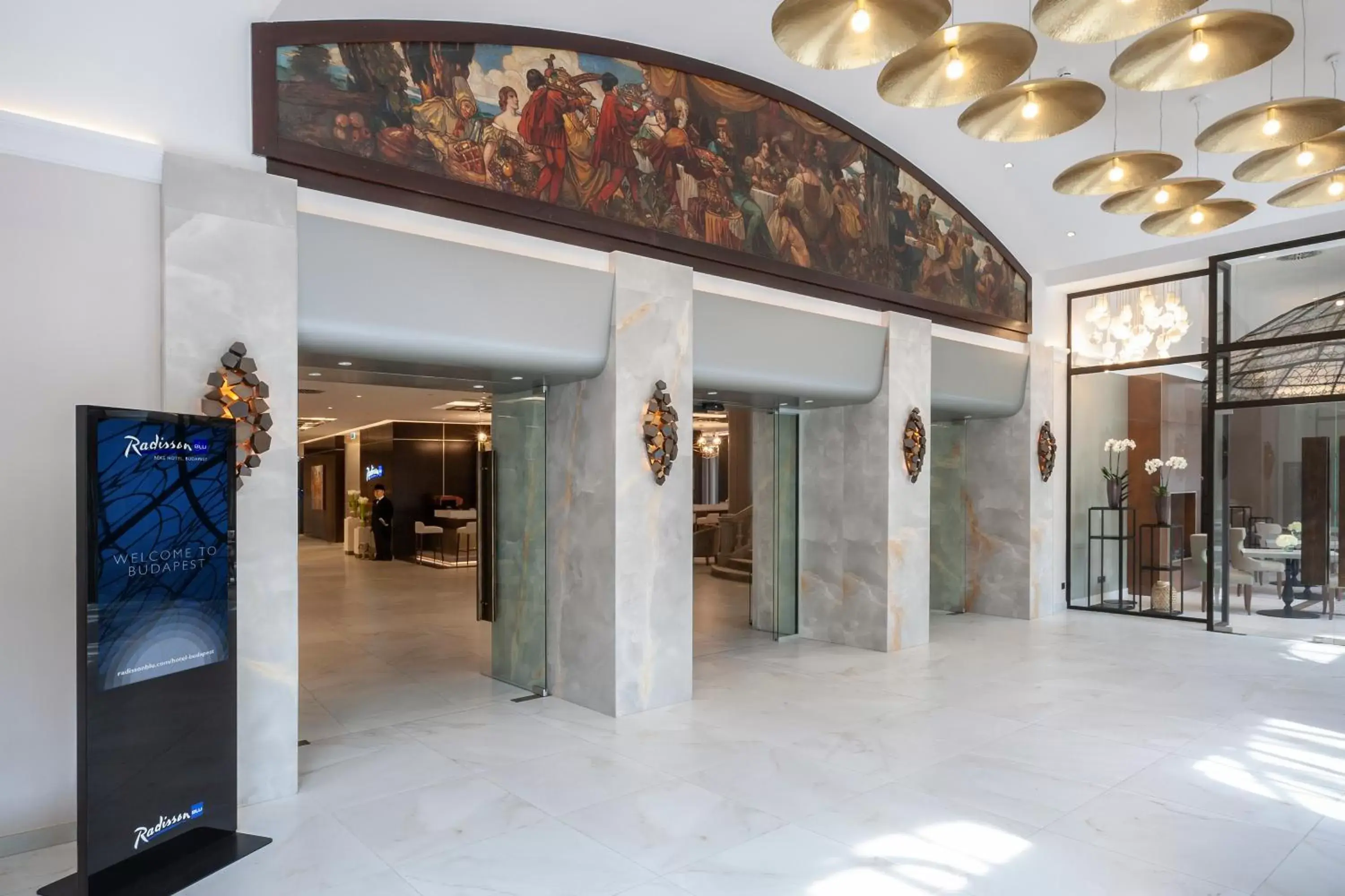 Lobby or reception, Lobby/Reception in Radisson Blu Béke Hotel, Budapest