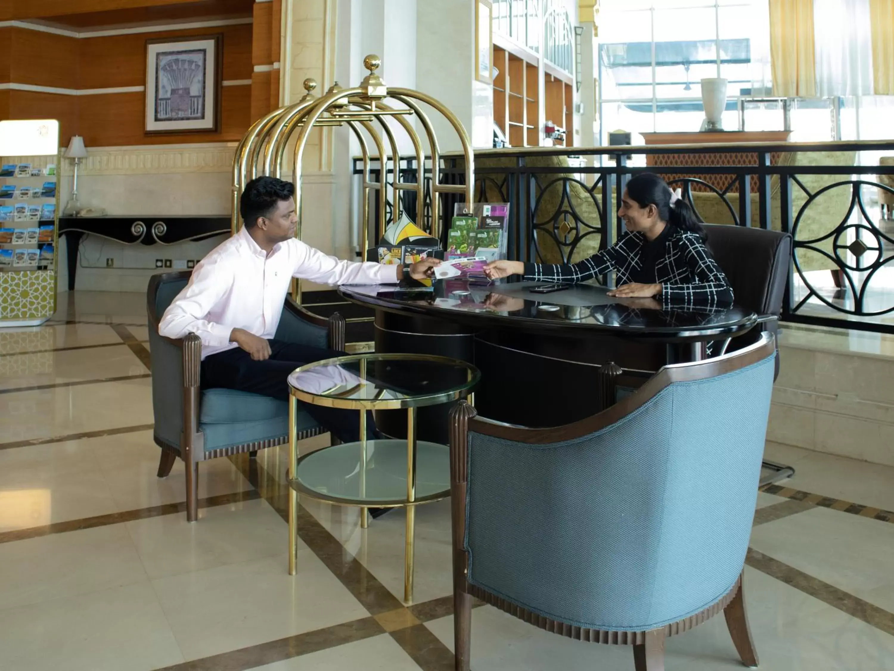 concierge in Corniche Hotel Sharjah