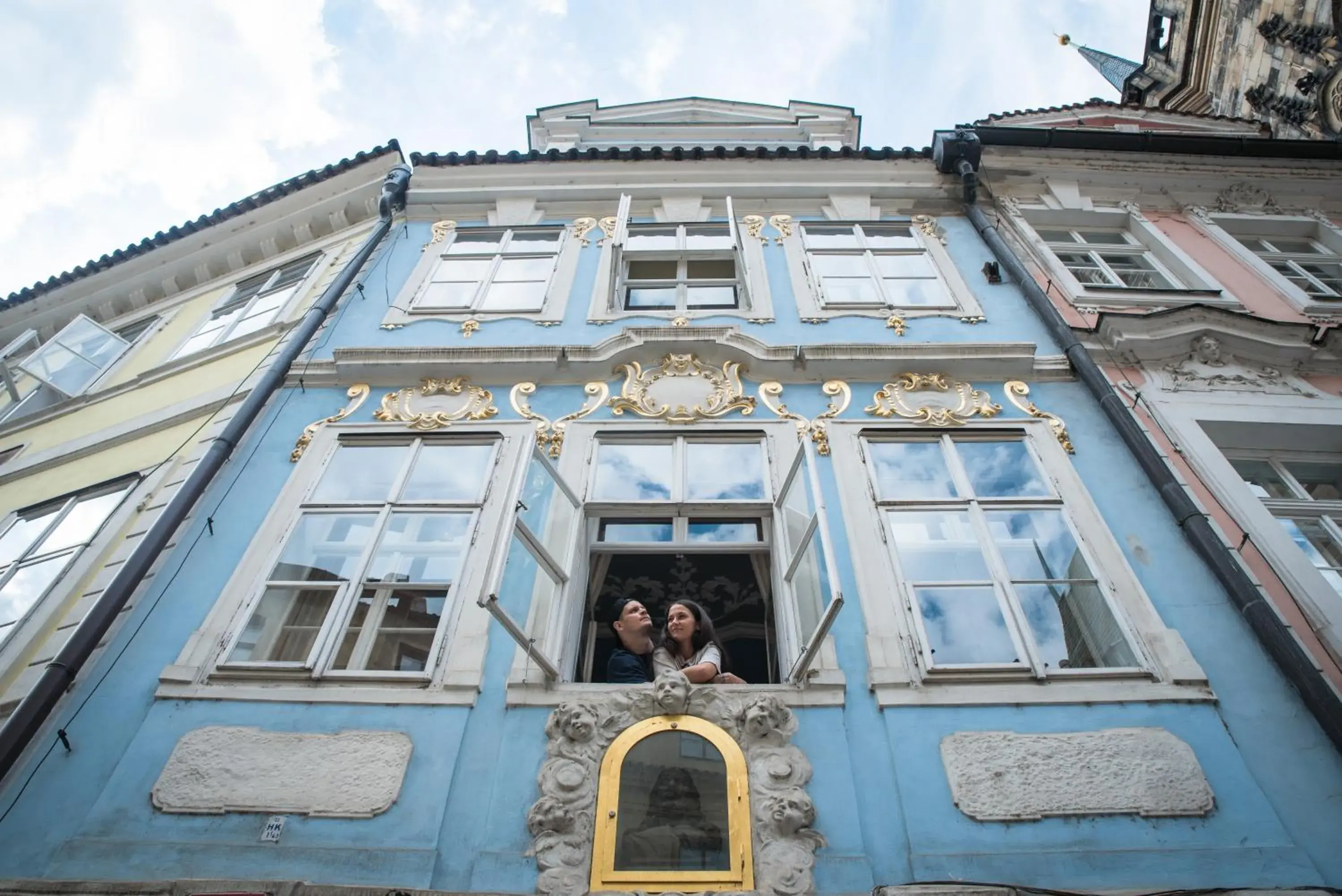 Property Building in Charles Bridge Hostel & Apartments