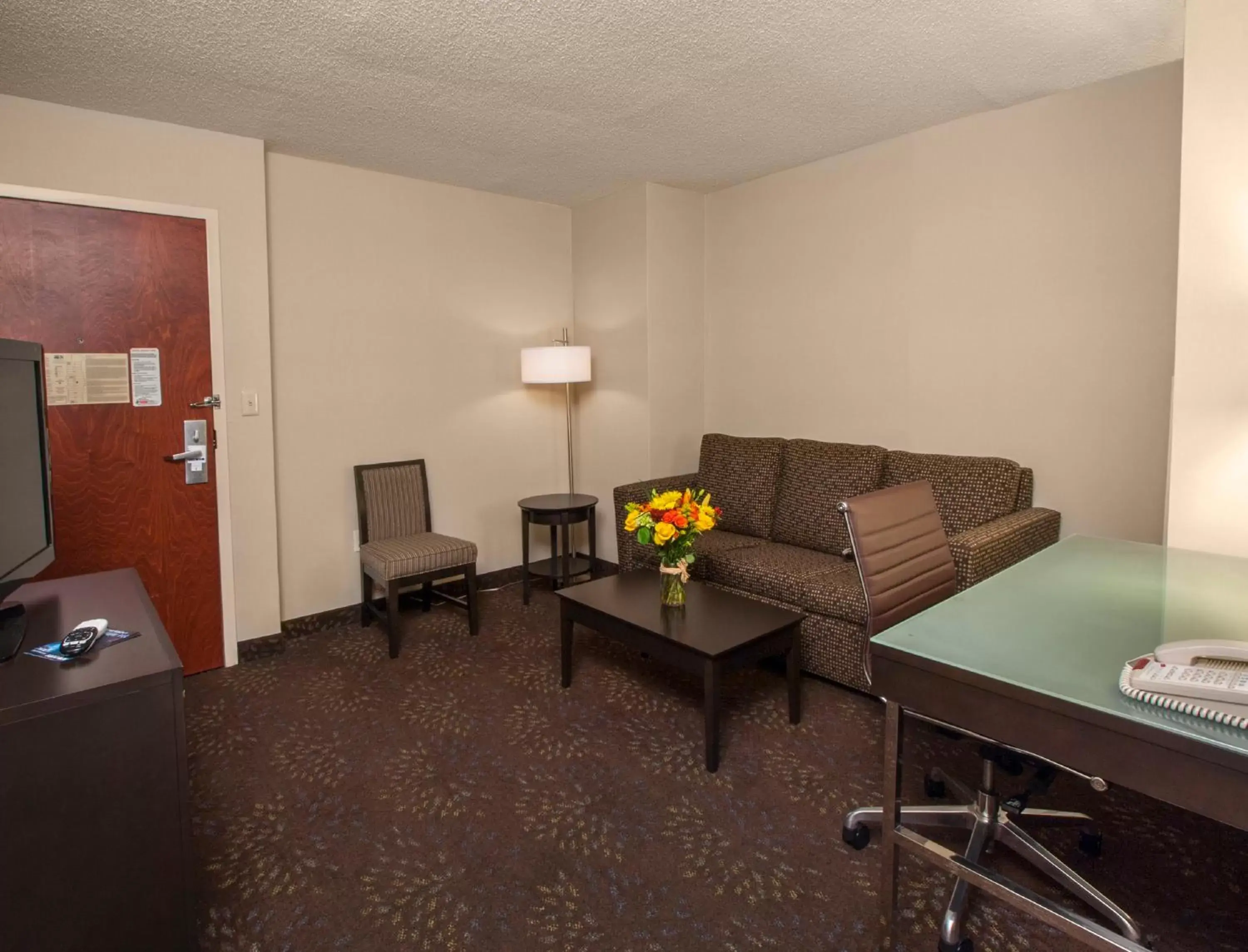 Photo of the whole room, Seating Area in Holiday Inn Express & Suites Buffalo Airport, an IHG Hotel