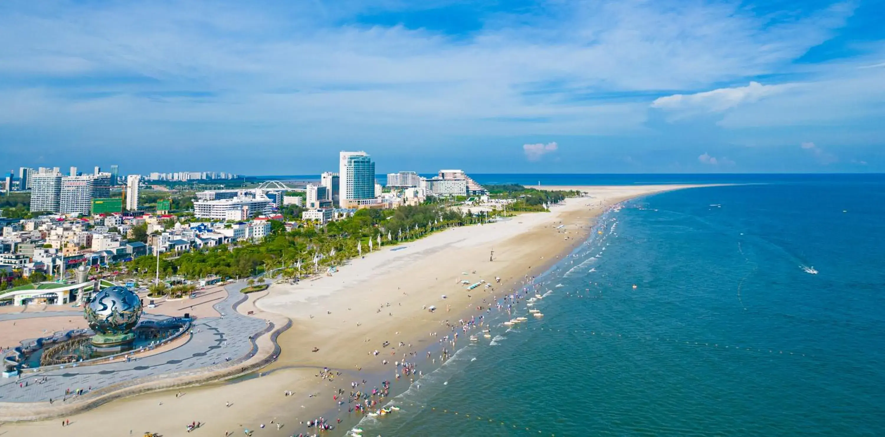 Bird's-eye View in Crowne Plaza Beihai Silver Beach, an IHG Hotel