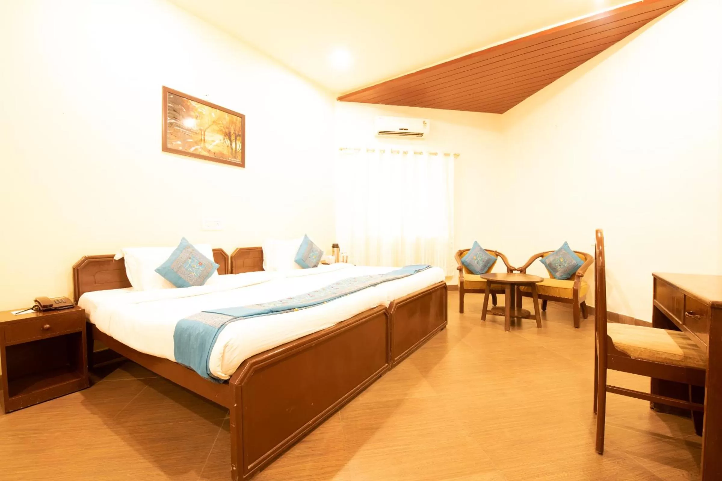 Bed in The Fern Ranthambore Forest Resort Rajasthan