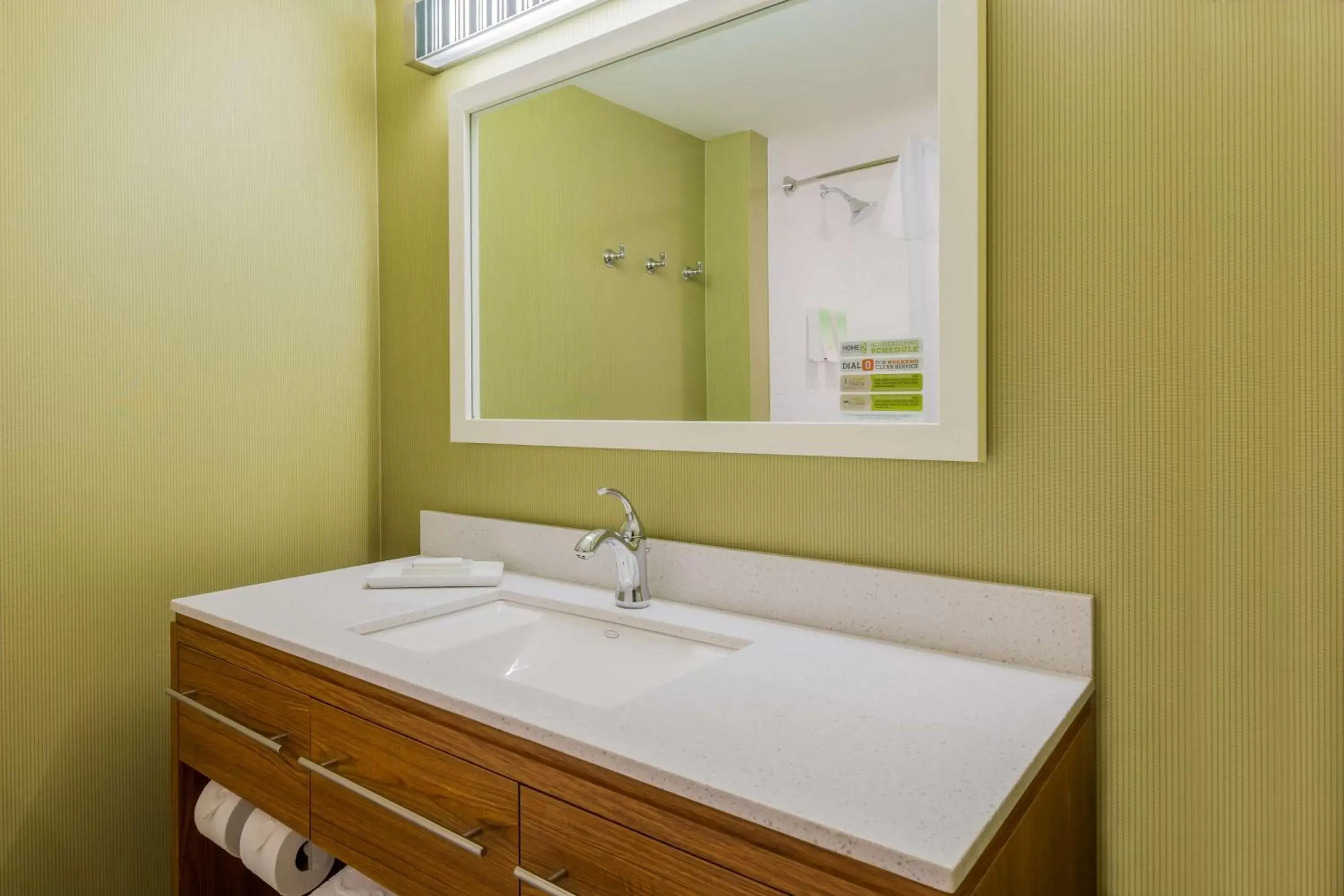 Bathroom in Home2 Suites by Hilton Buffalo Airport/ Galleria Mall