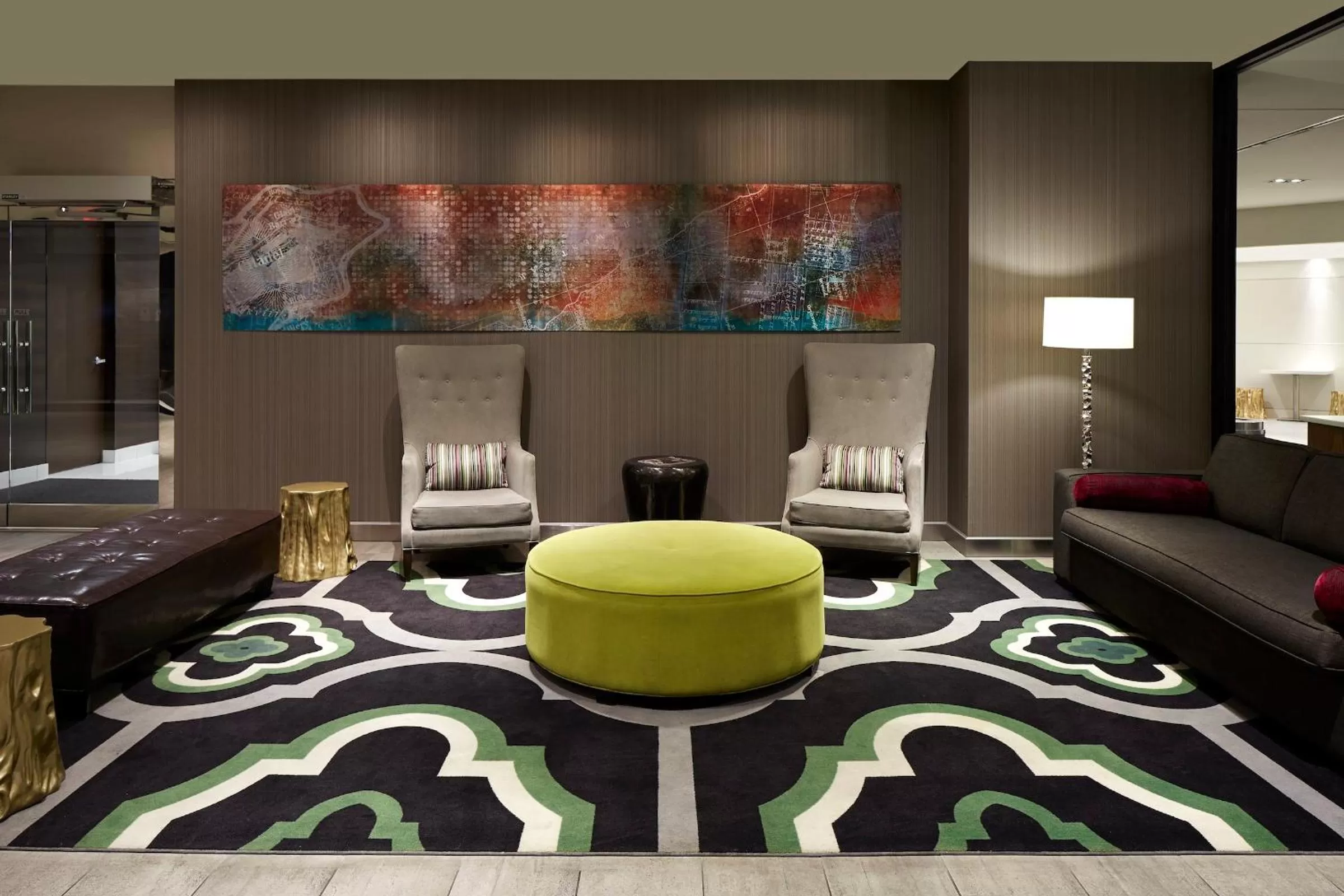 Lobby or reception in The Barrington Hotel