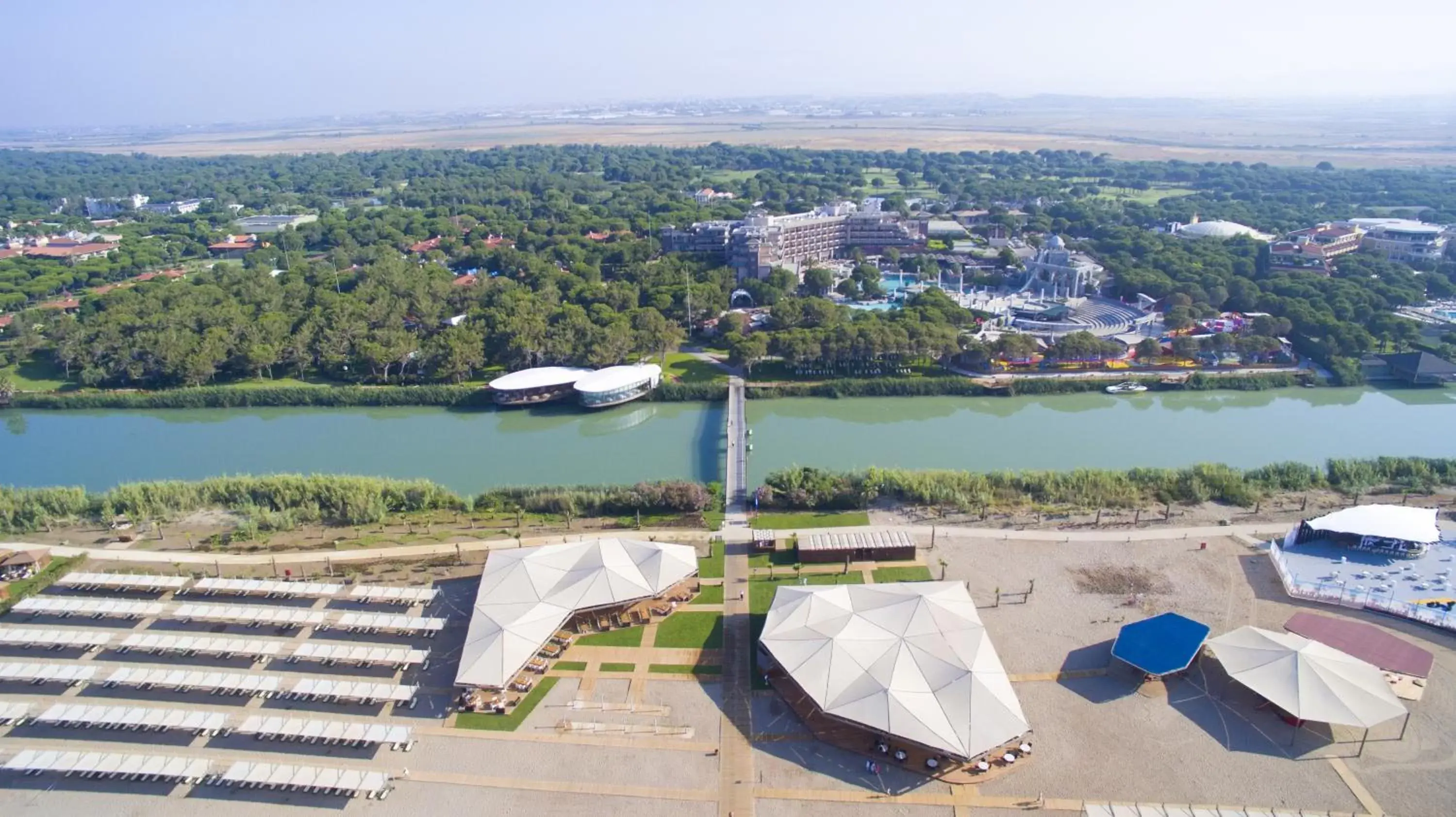 Beach, Bird's-eye View in Xanadu Resort Hotel - High Class All Inclusive