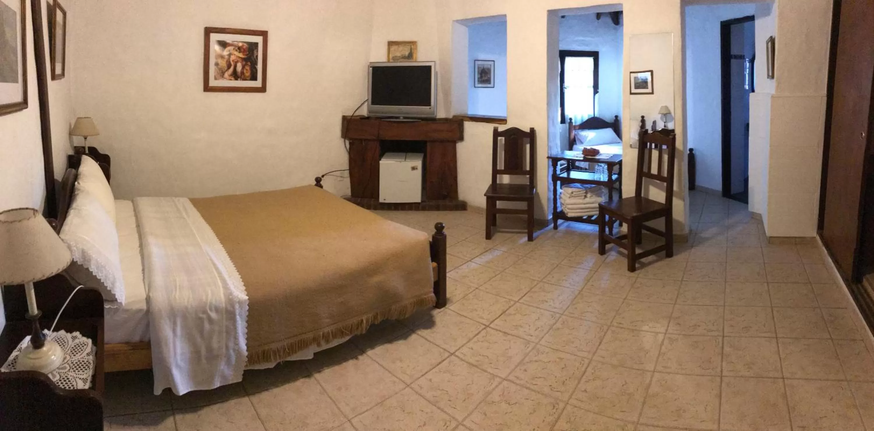 Bed in La Posada de Akasha