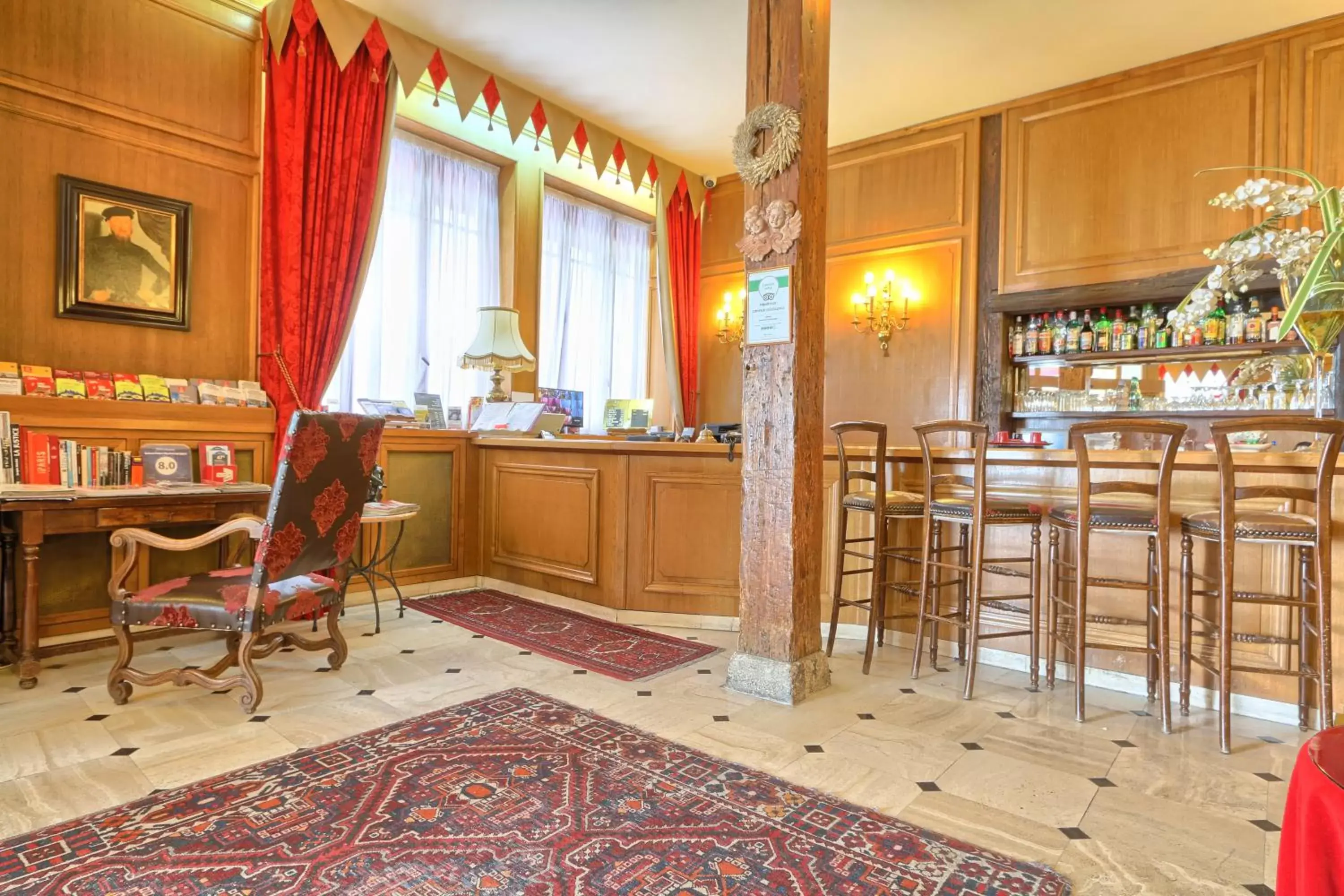 Lobby or reception, Restaurant/Places to Eat in Grand Hôtel Dechampaigne