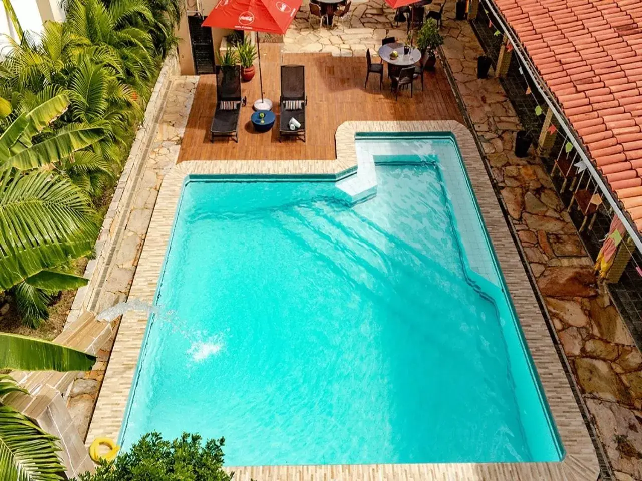 Swimming pool, Pool View in Recanto da Orla