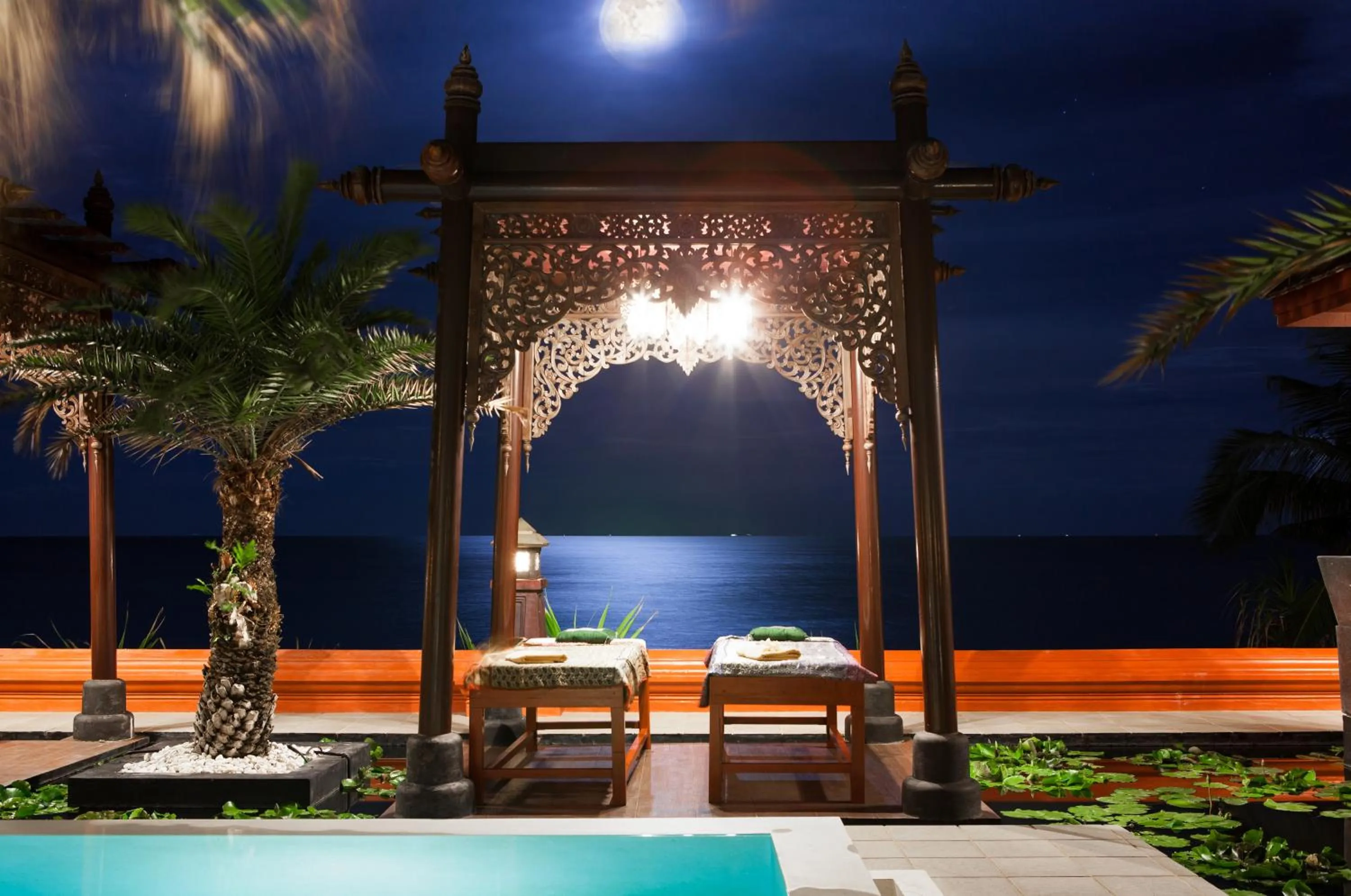 Patio in Ammatara Pura Pool Villa