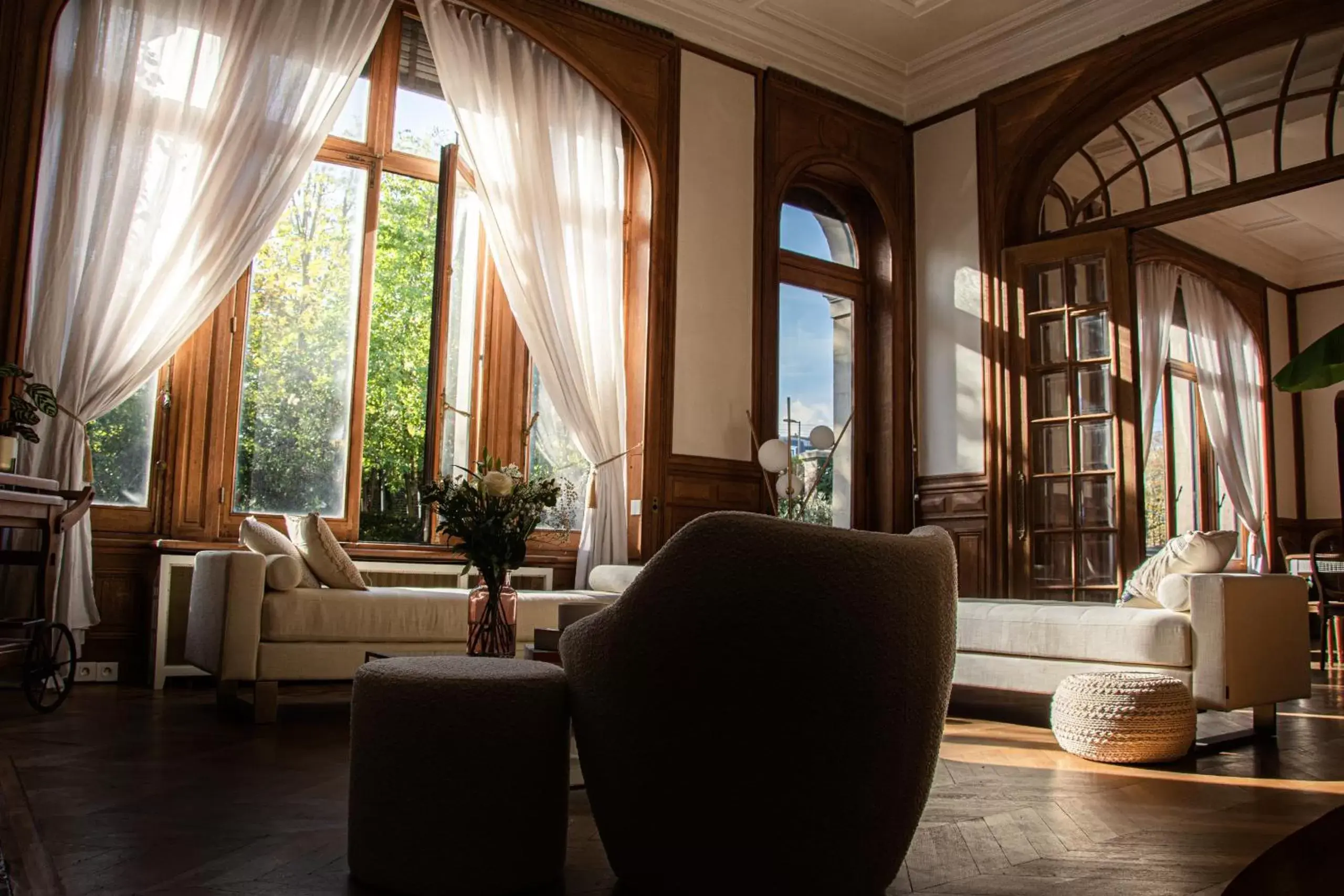 Living room, Seating Area in La Villa Barbieux